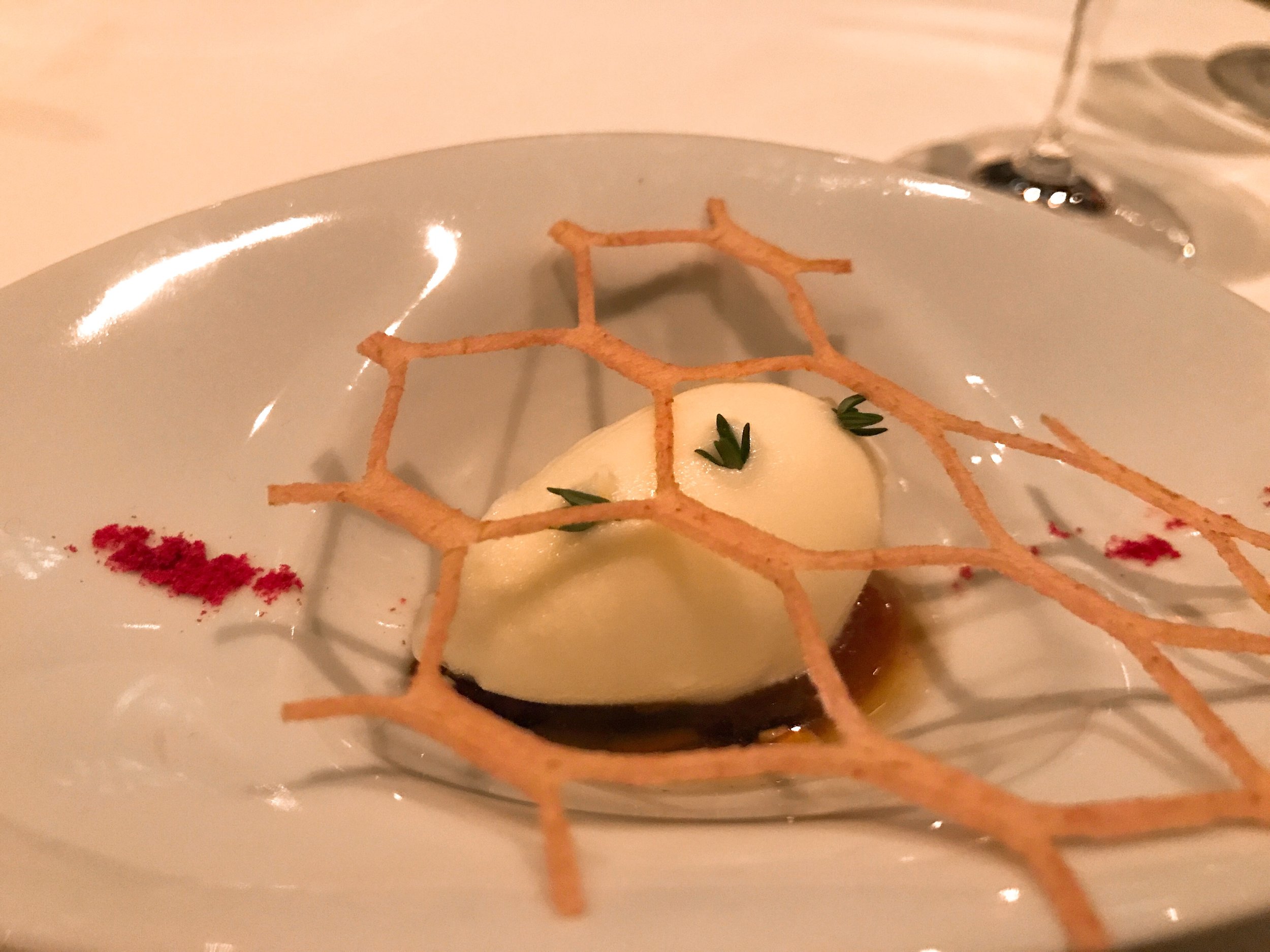 Northern Spy Apple Sorbet: Honeycrisp Butter, Cranberry and Barley