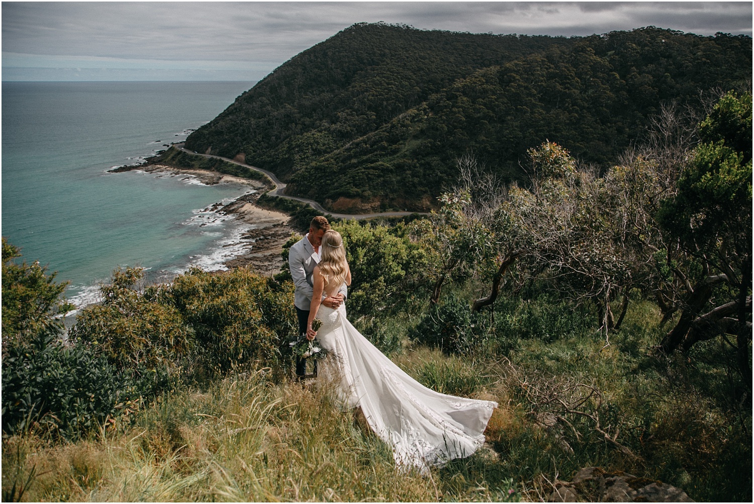 Renee and Ash's real elopement in Lorne on the Great Ocean Roadwith the ceremony at erskin falls._0059.jpg