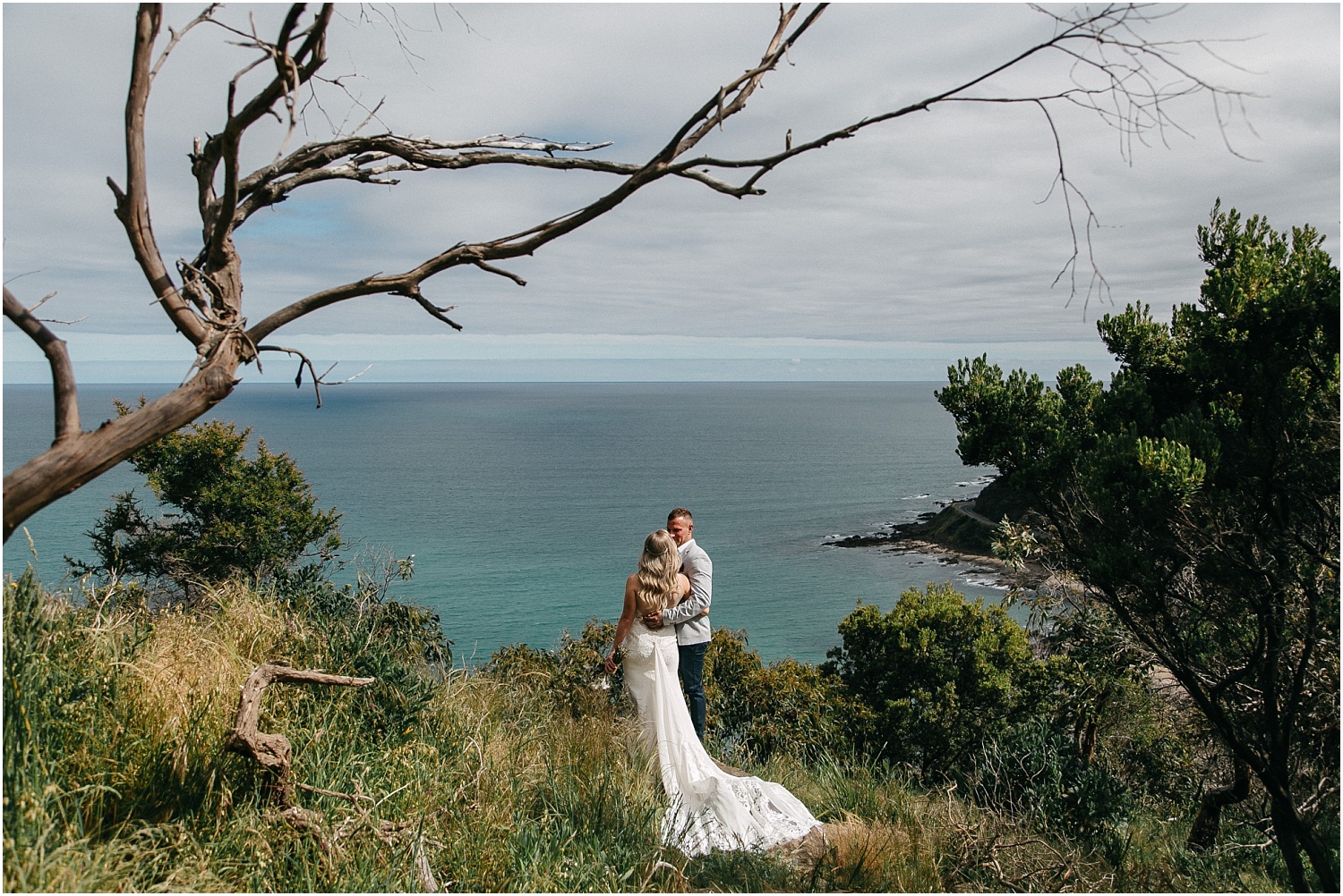 Renee and Ash's real elopement in Lorne on the Great Ocean Roadwith the ceremony at erskin falls._0060.jpg