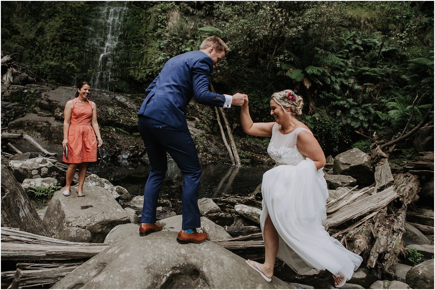 Ainslee and Warwick's elopement at Erskin Falls and the Lorne Beach Pavilion on the Great Ocean Road._0047.jpg