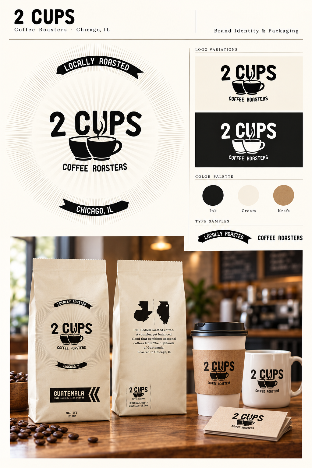 2 Cups Coffee Roasters Brand Showcase.png
