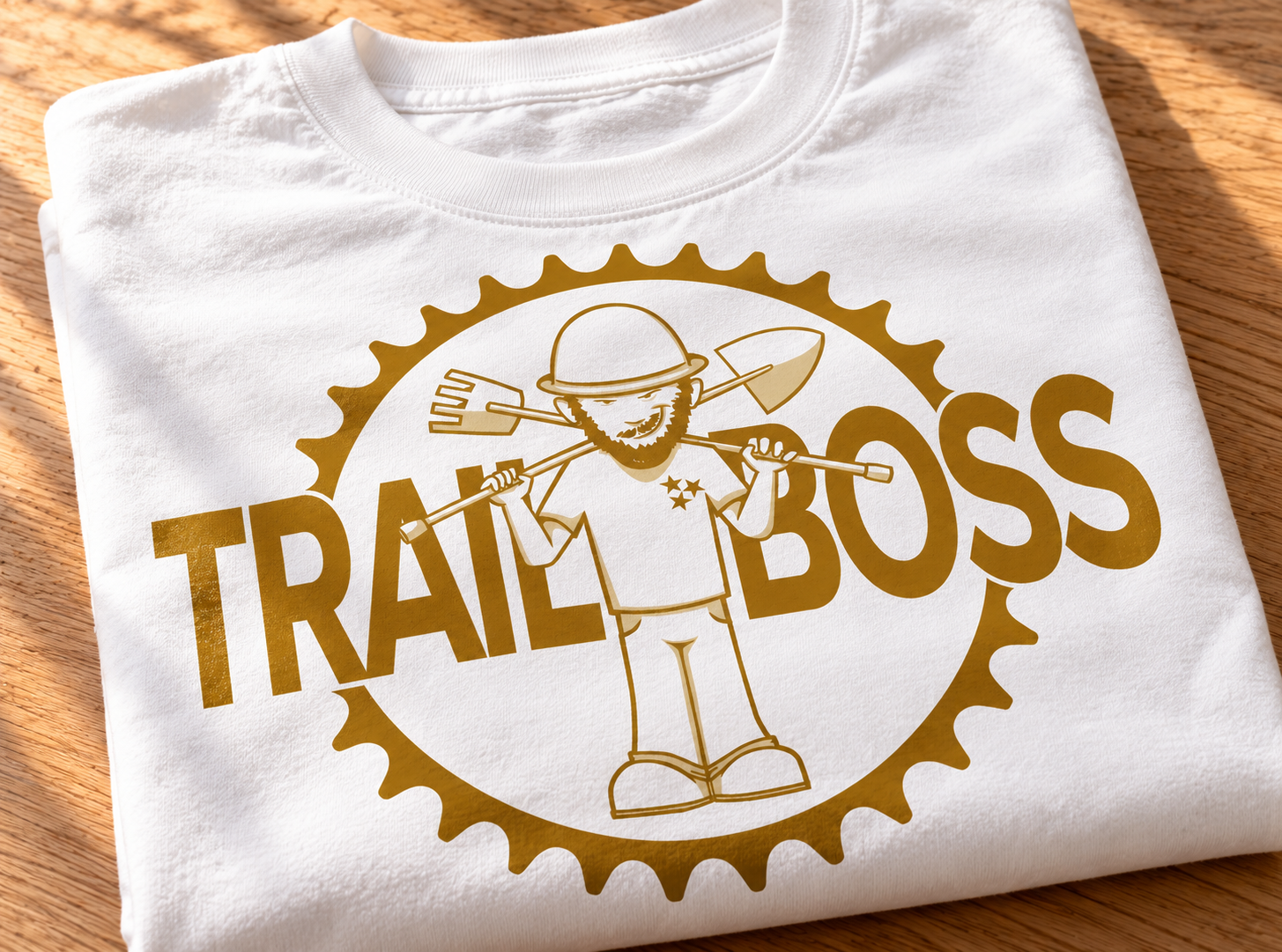 Folded Trail Boss Tee on Light Oak.png