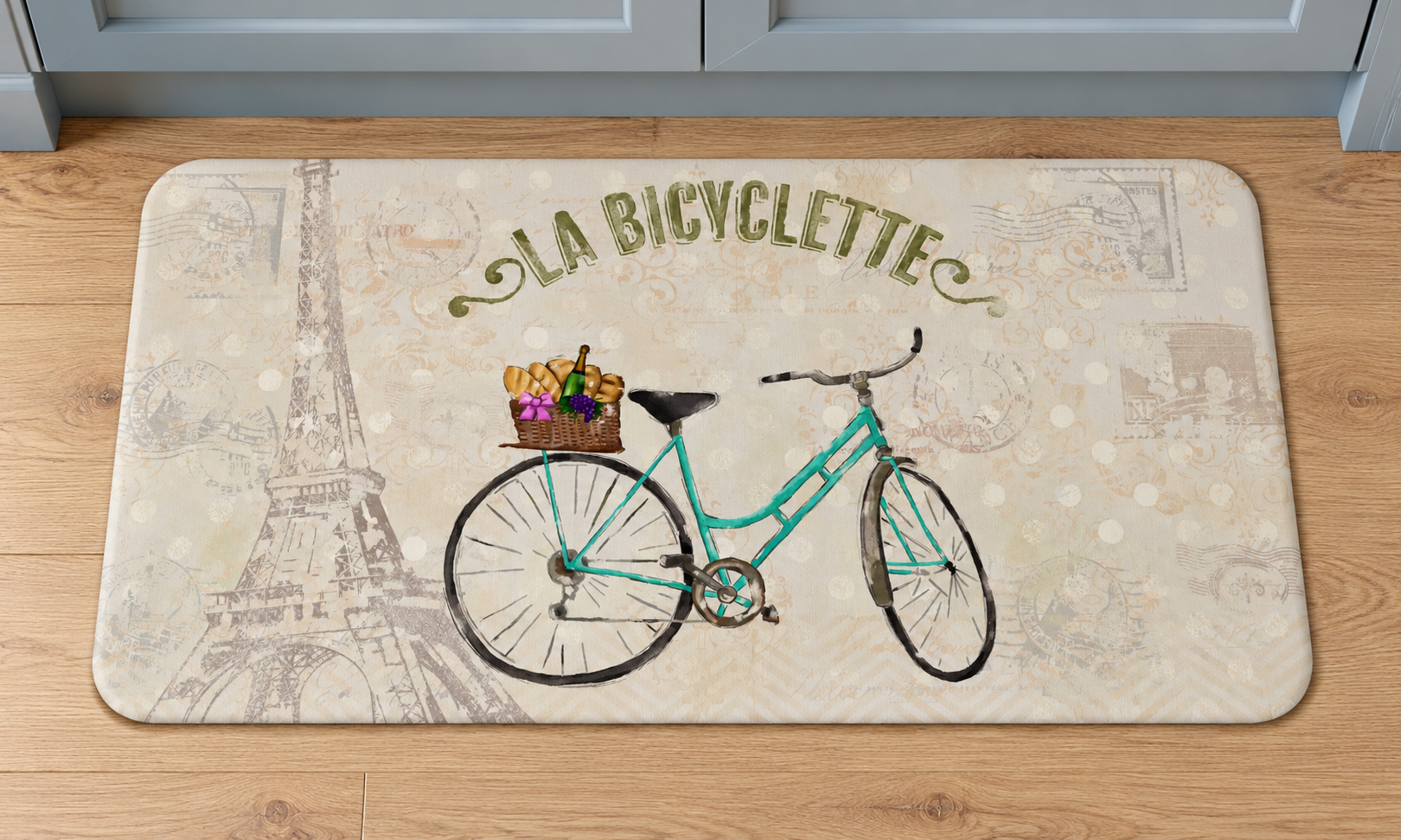 La Bicyclette kitchen mat on oak floor-1.png