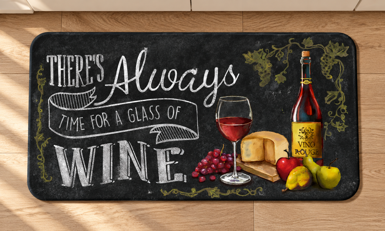 Wine Time Chalkboard Mat on Oak Floor.png