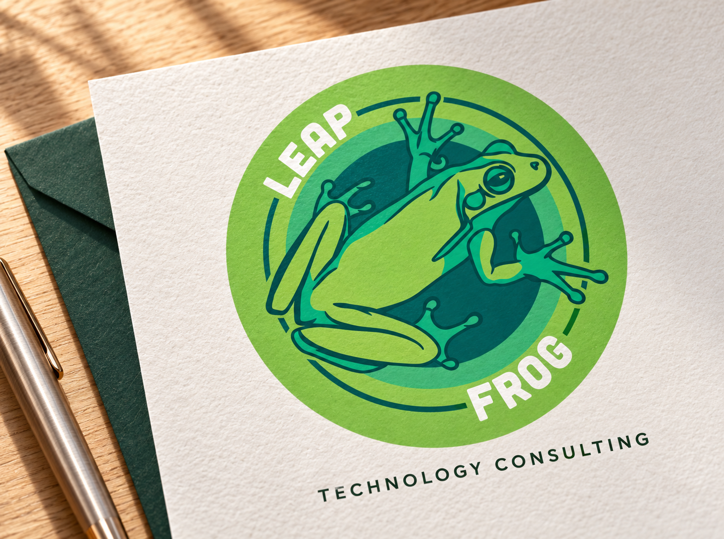 Leap Frog logo on premium stationery.png