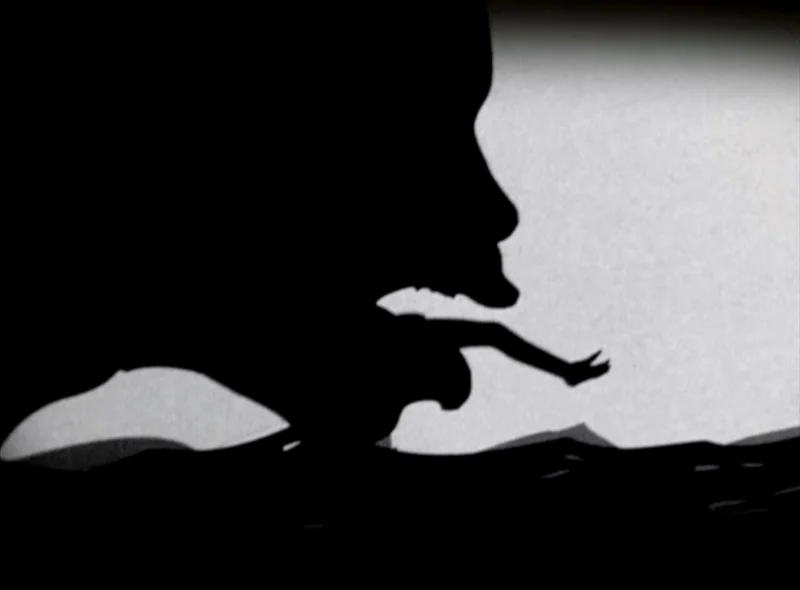 Kara Walker, 8 Possible Beginnings or: The Creation of African-America, a Moving Picture by Kara E. Walker, 2005. 16mm film transferred to video (black and white, sound) 15:57 minutes. Courtesy of the artist and Sikkema Jenkins & Co., New York, New York. © Kara Walker. Photos by Jonathan and Bill Lambie. 