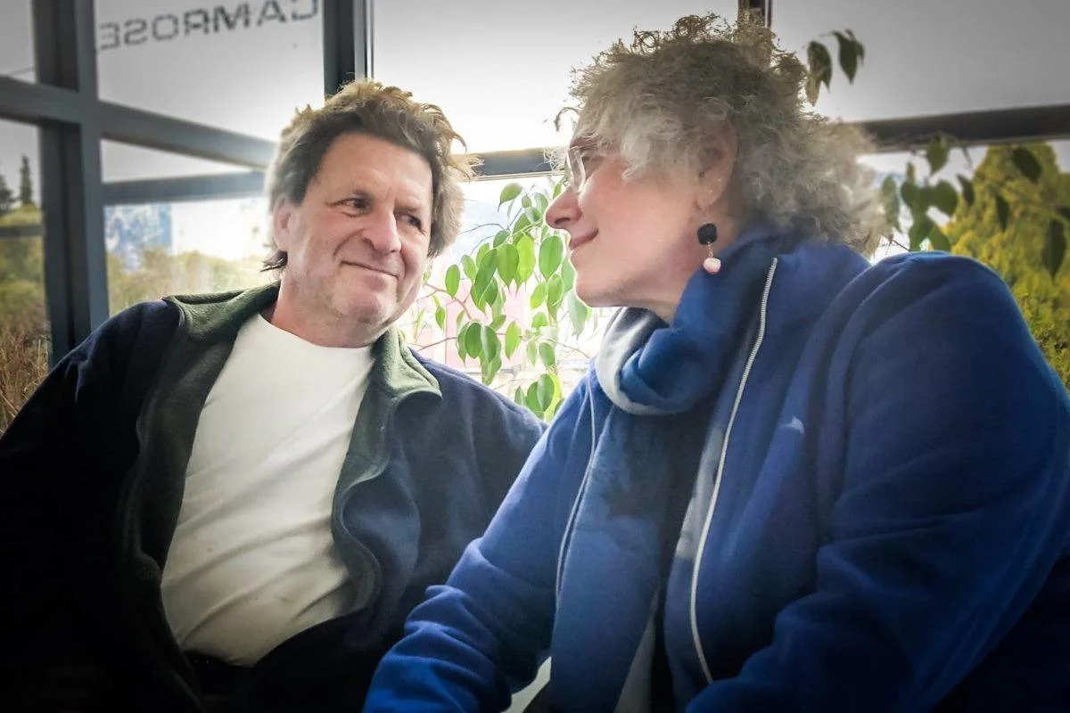  Ben & wife Sharon. Photo: Penticton Western News.