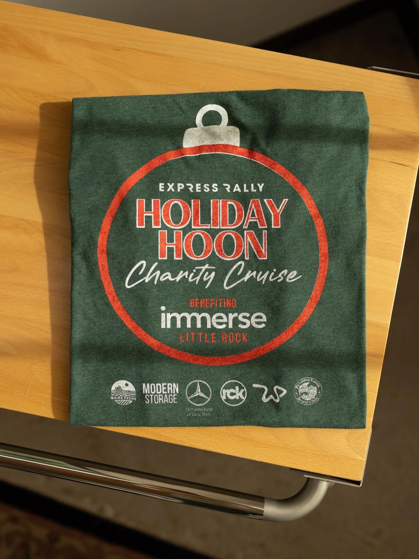 We&rsquo;ve got some special swag for everyone joining us on the inaugural Holiday Hoon Toy Drive this Saturday at @mercedesoflr ! We hope to see you there at 2pm as we support @immersearkansas this holiday season! Please make plans to join us if you