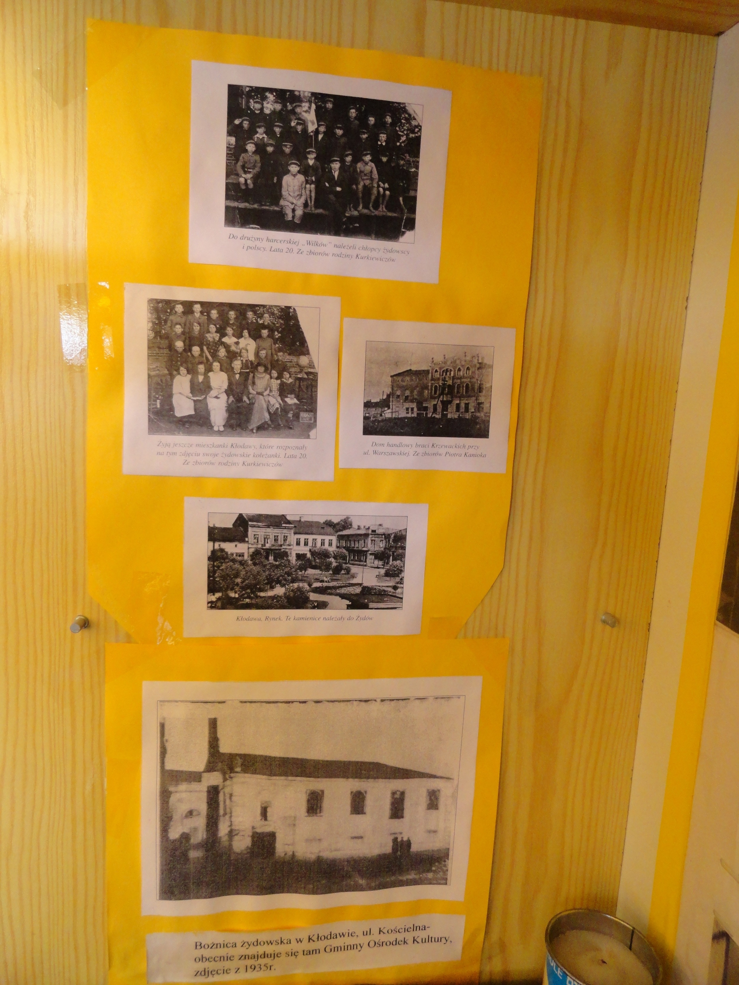 Pictures of Jewish and Christian children attending school together, 1920s? At bottom picture of synagogue.