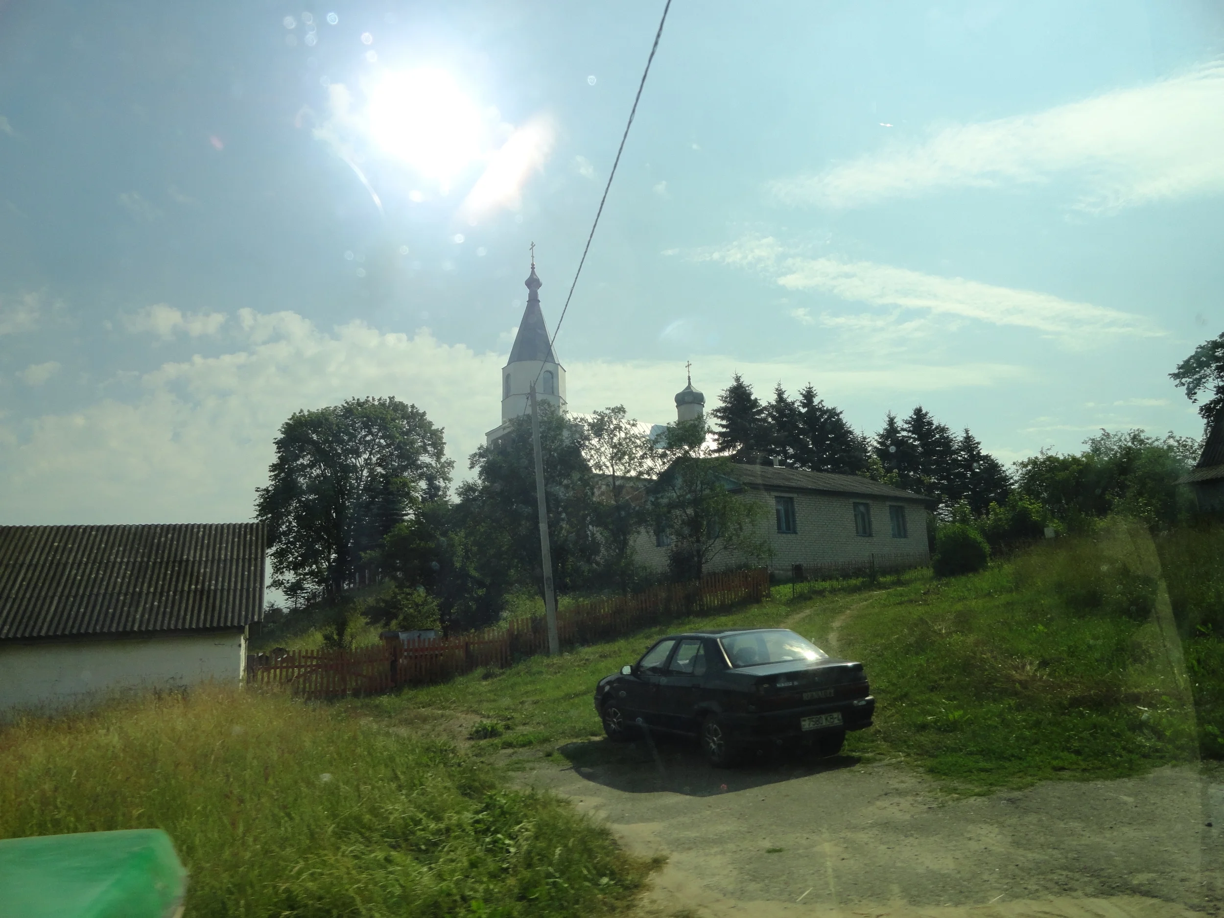 Eastern Orthodox church from the town square.