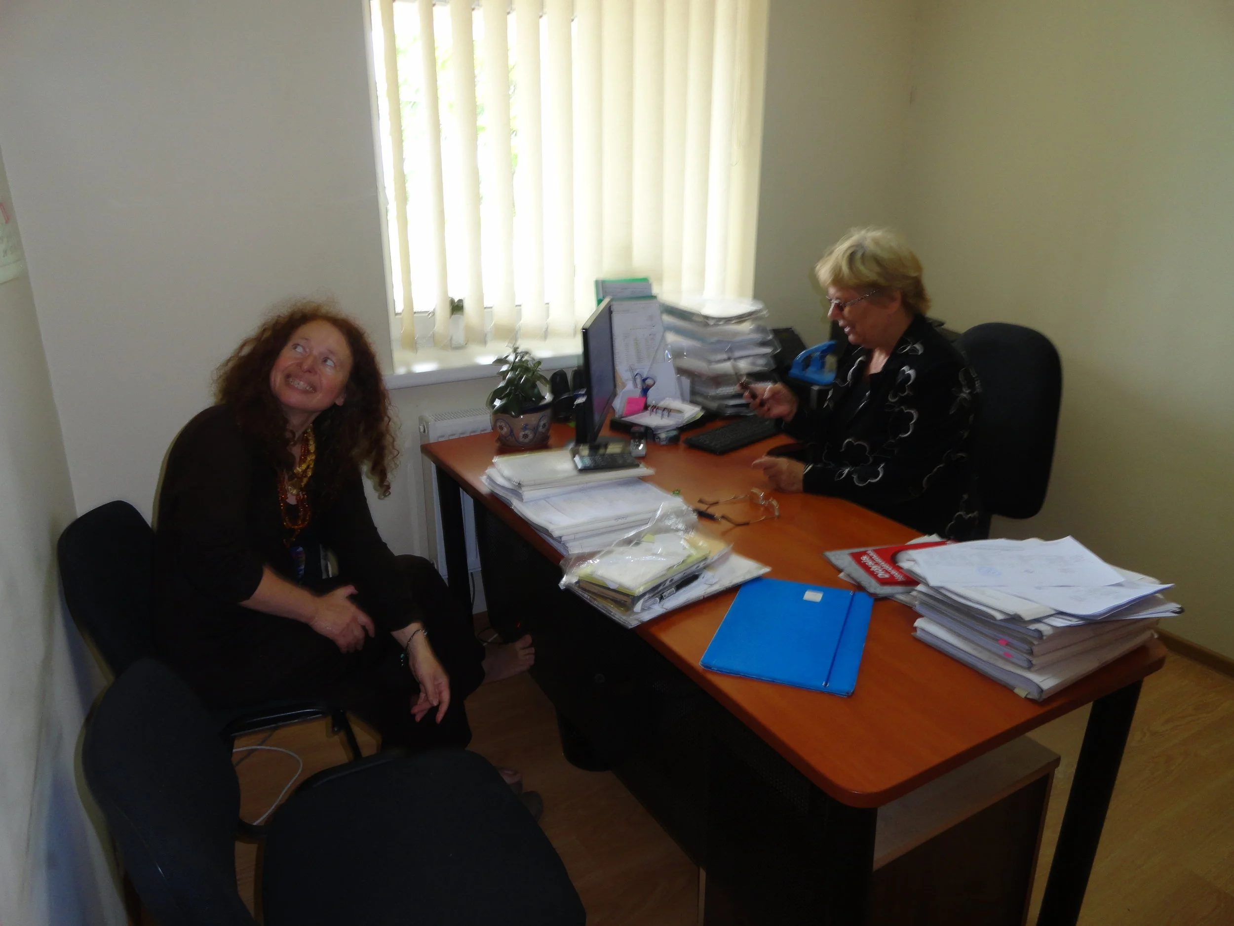 Regina and the town employee