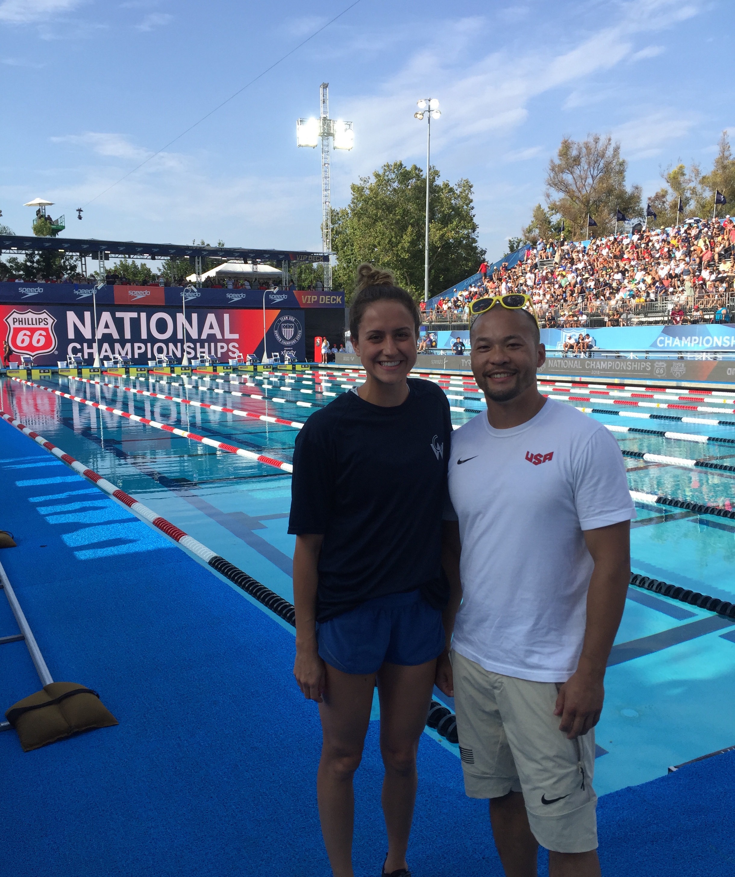 Ali & Chris @ the 2018 US National Championships
