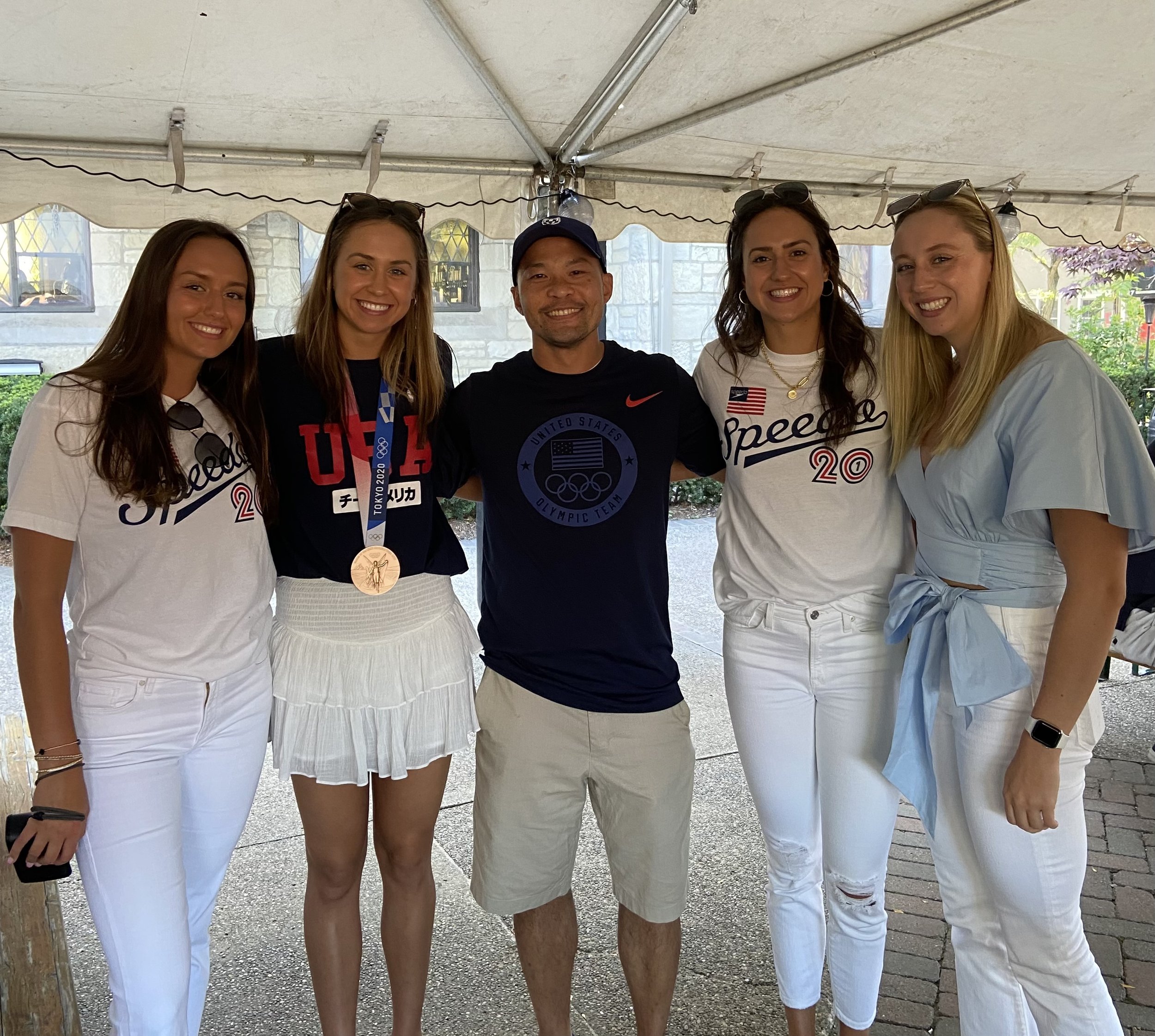 Chris with the DeLoof Sisters