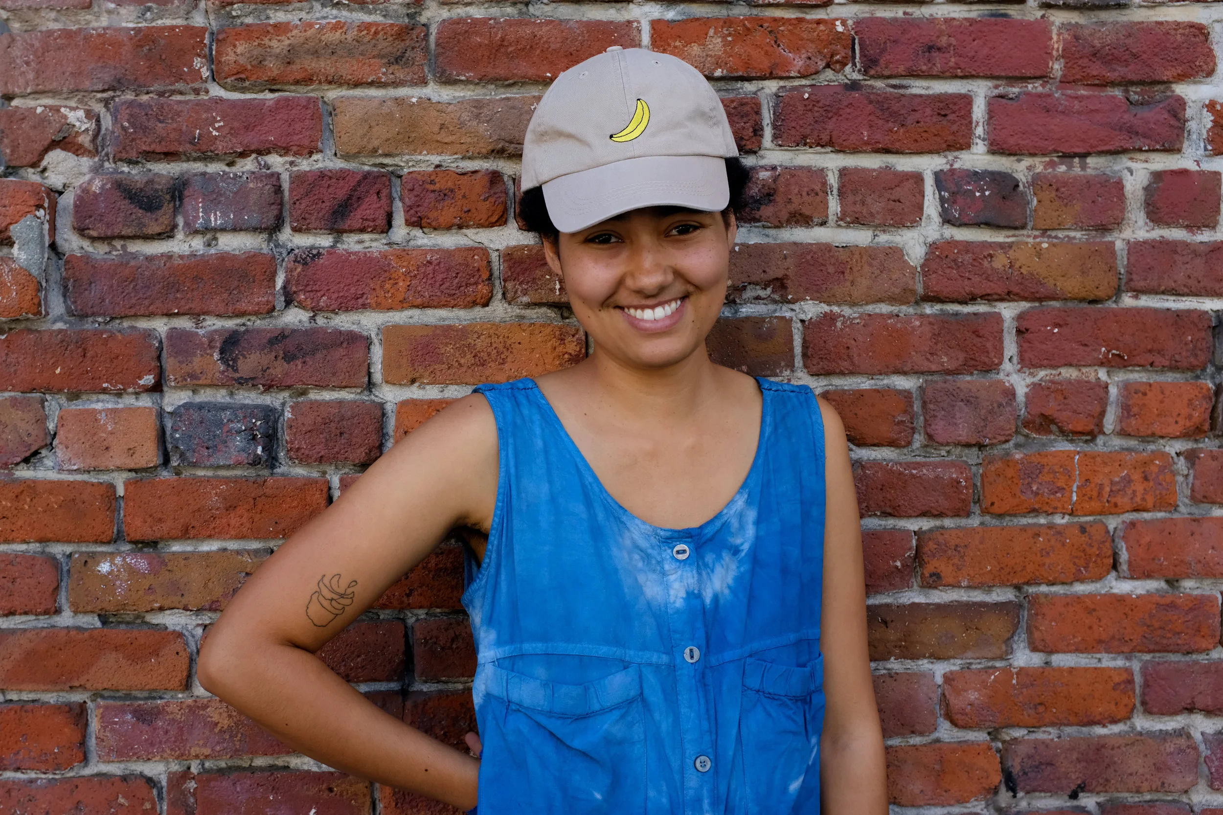 banana dad cap tan jenny lemons.jpeg