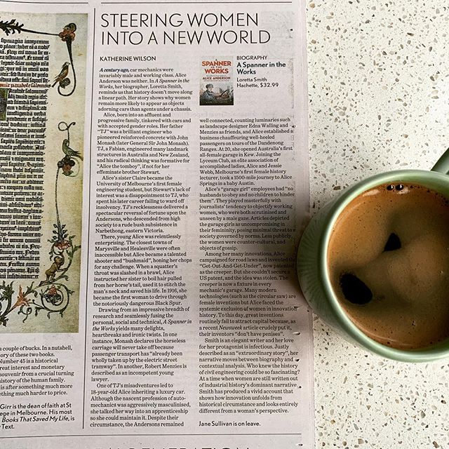 My review of Loretta Smith&rsquo;s book in Fairfax newspapers today. A gobsmackingly good read. Link to the review in my bio.