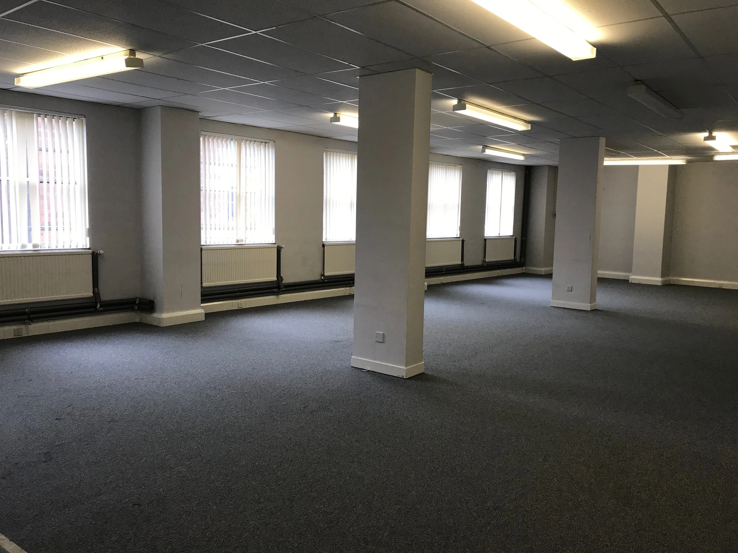 Internal view of office of available office