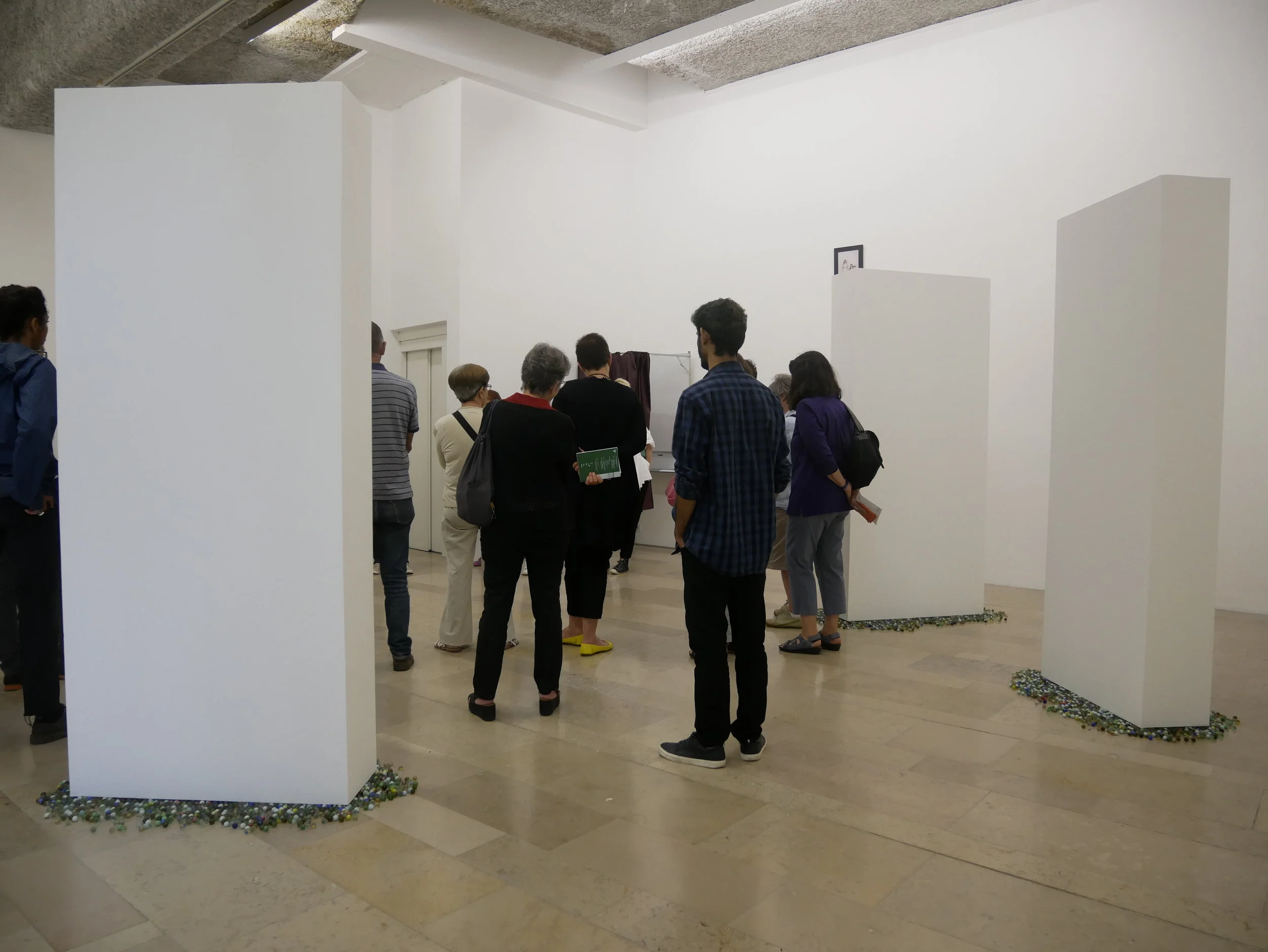  exhibition view,  Panem et Circenses,  2017, Pont en Royans, France 