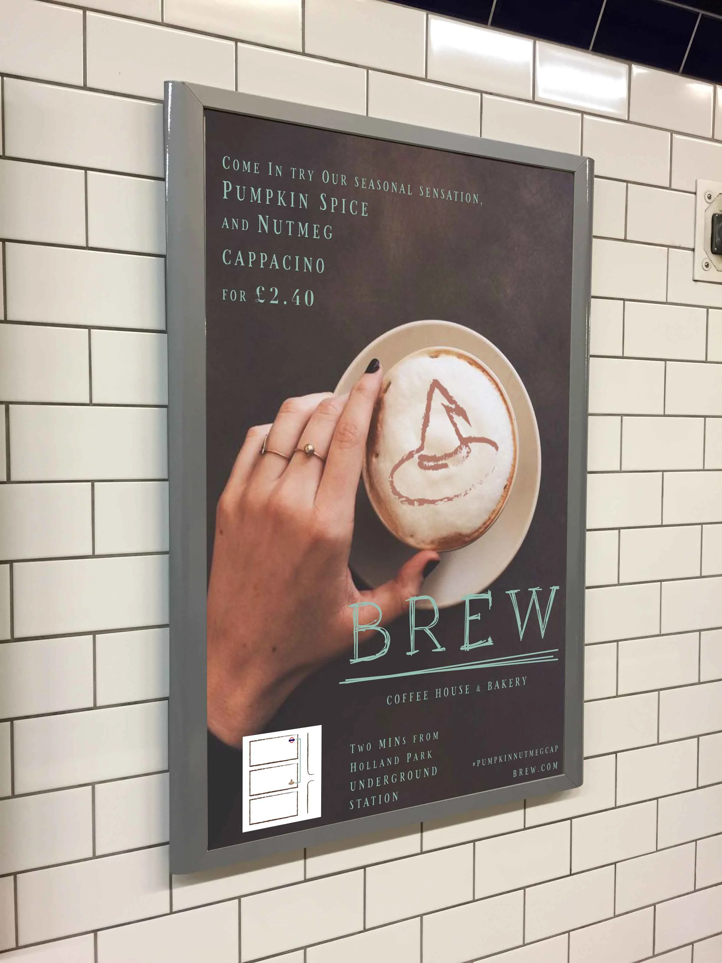 Brew Coffee House Poster
