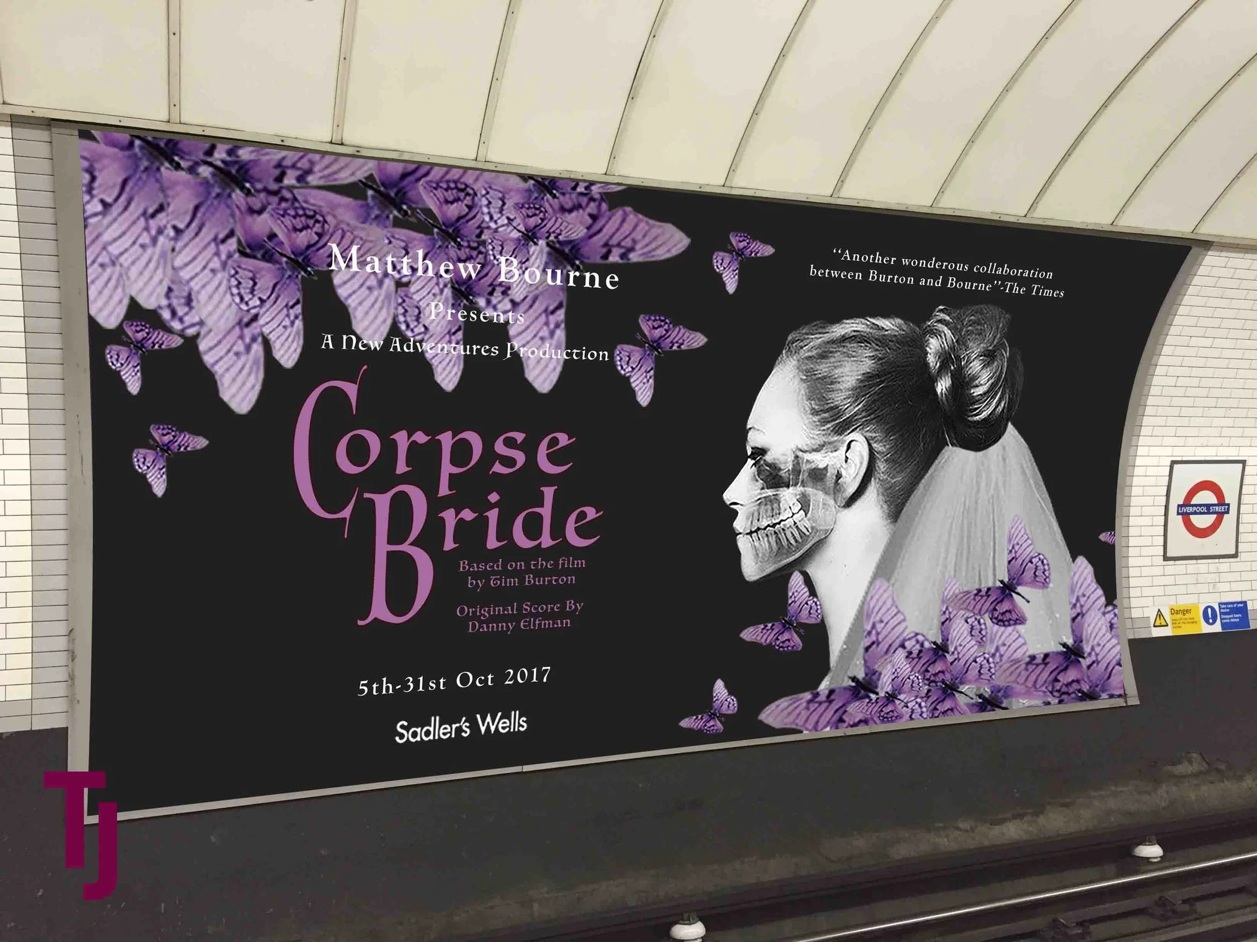 'Corpse Bride' Tube Poster