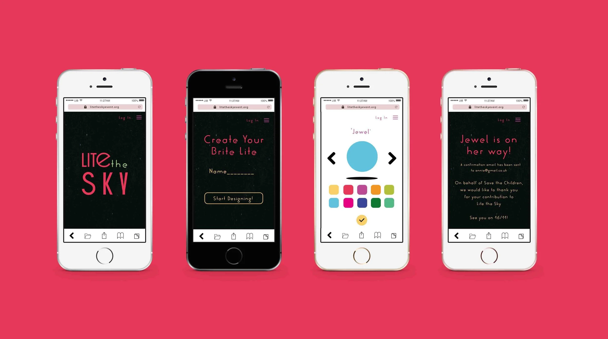 'Lite the Sky' UX