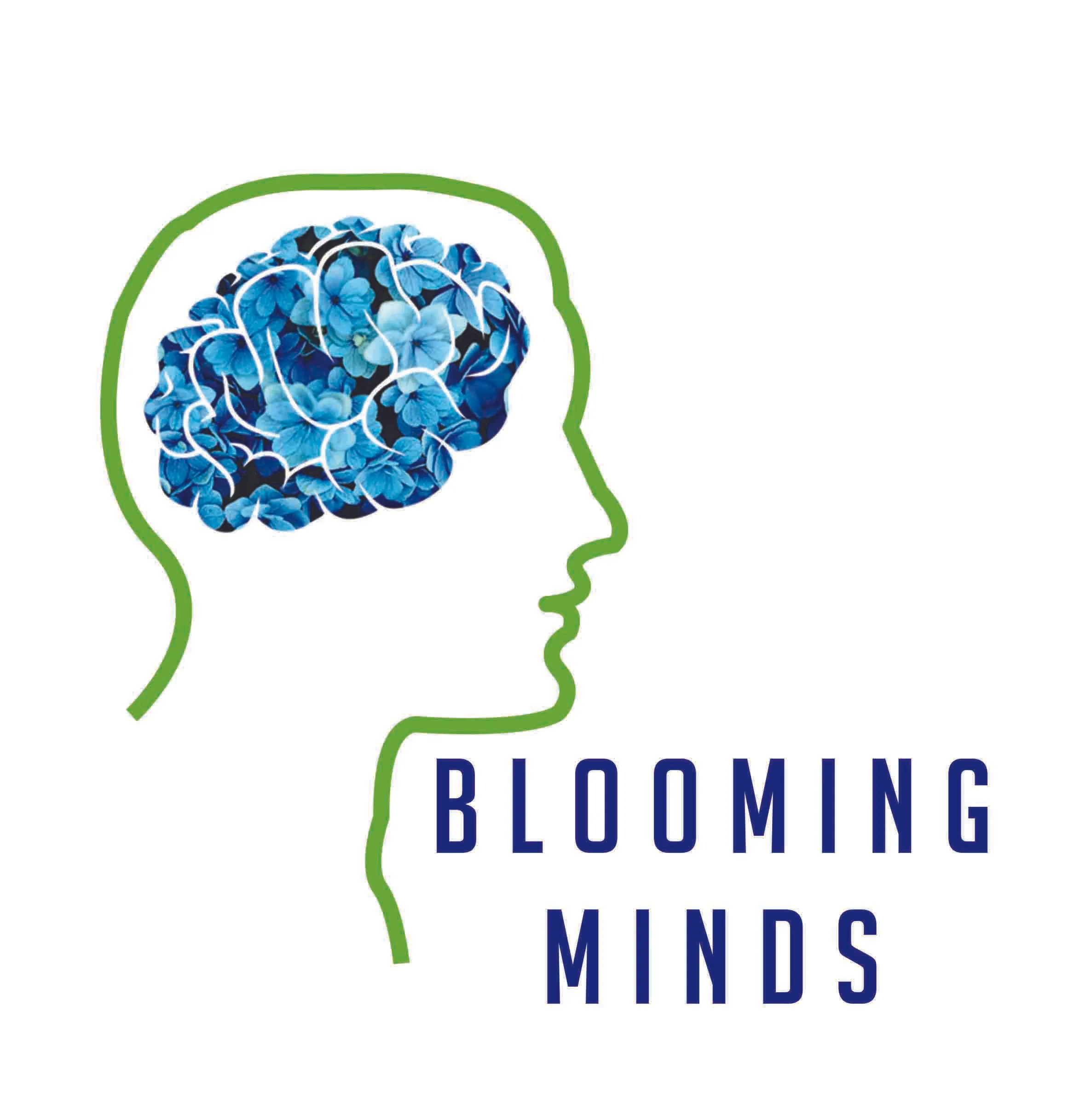 'Blooming Minds' Community Project Logo