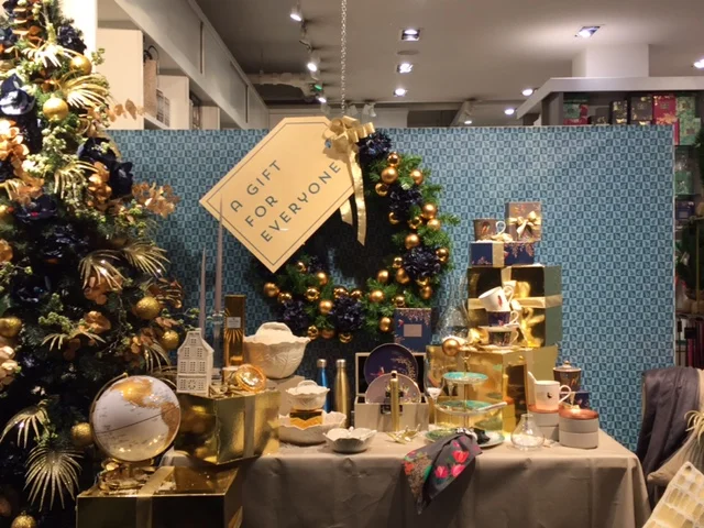 Graphics for Christmas Window Display at Lords at Home