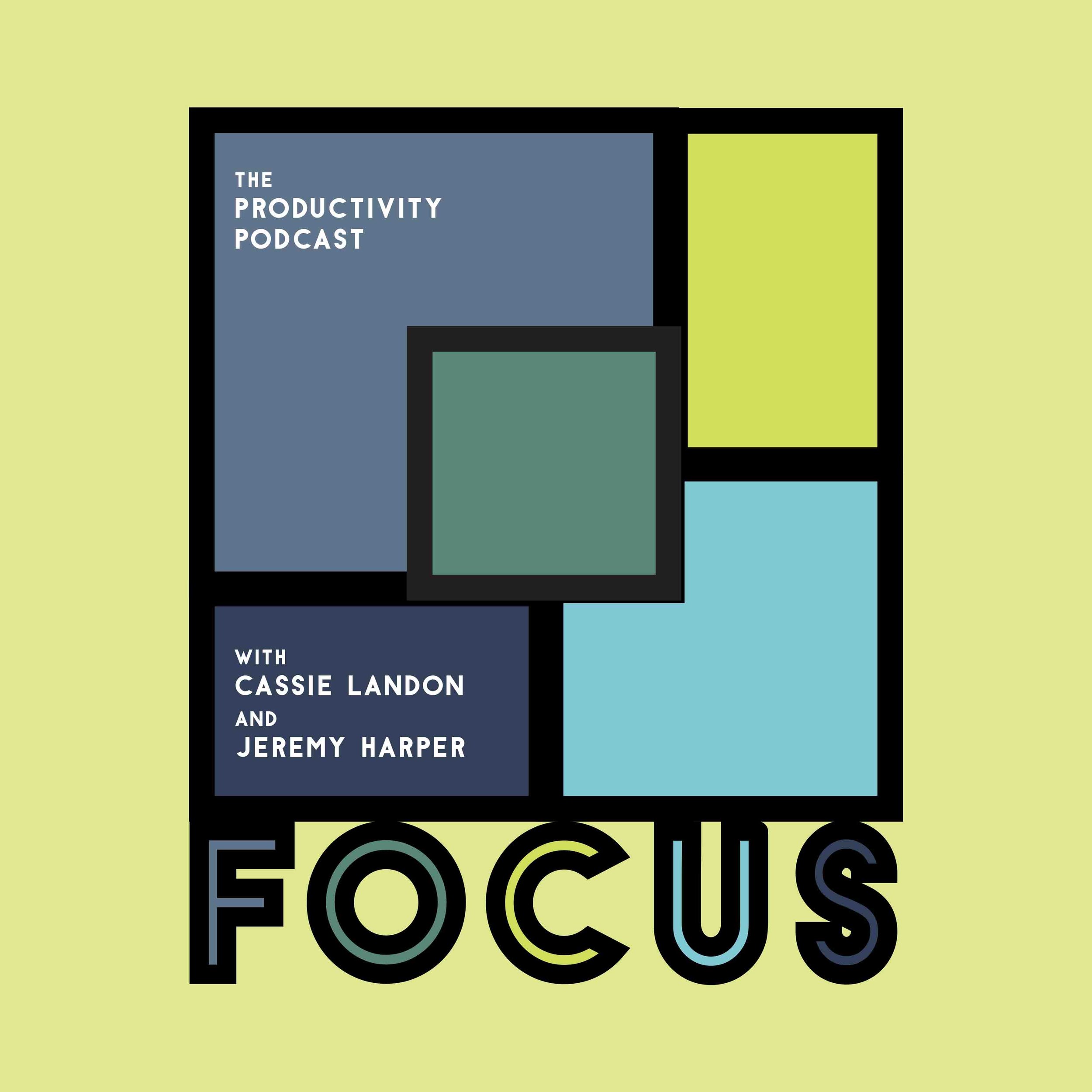 Original podcast 'FOCUS' design