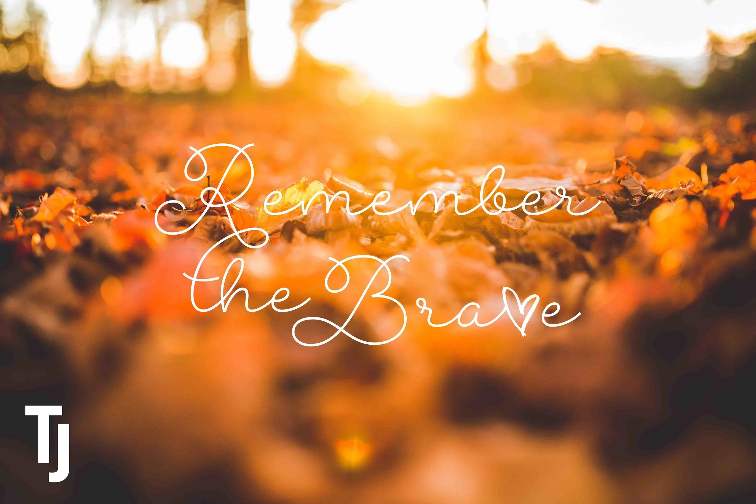 Logo Design 'Remember the Brave' Charity