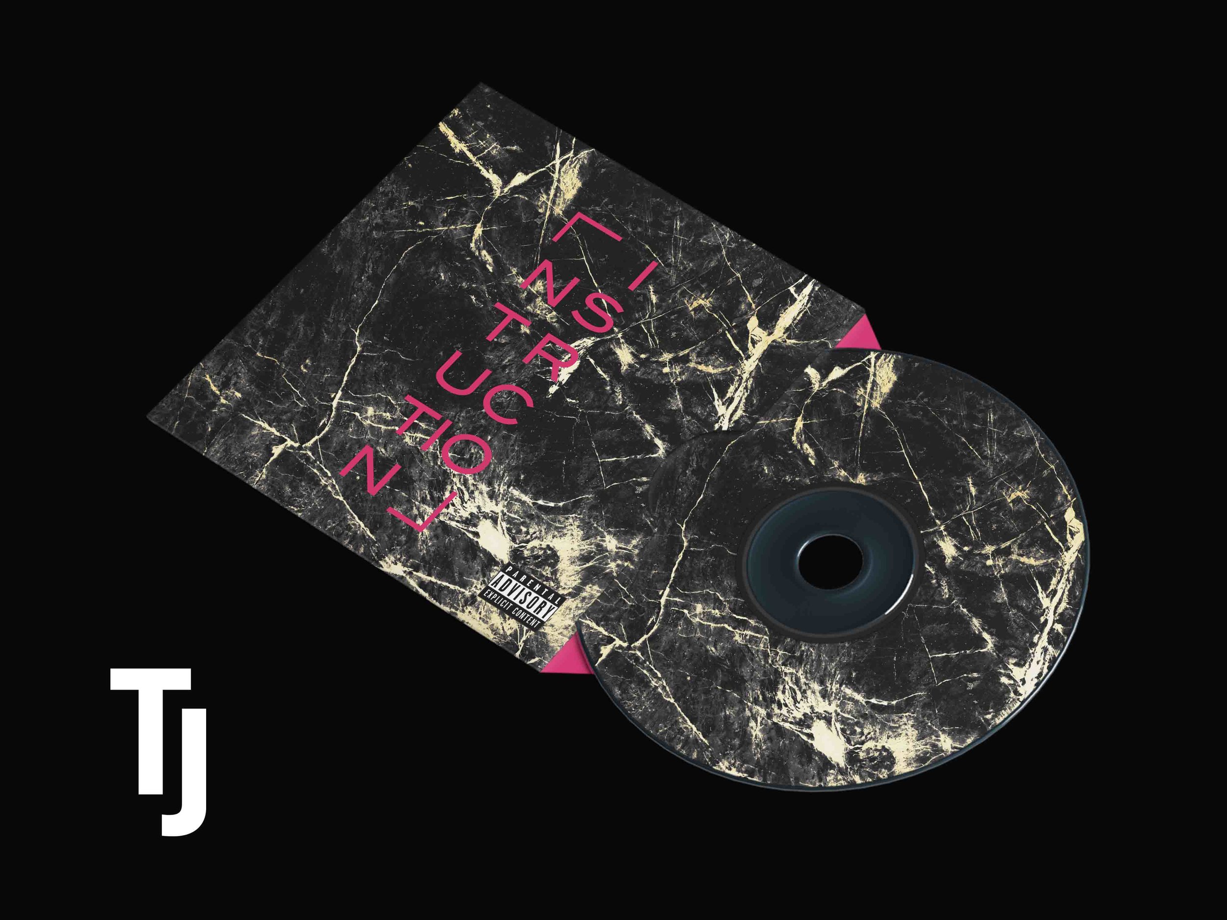 Package Design for Music Album Cover 'Instruction'