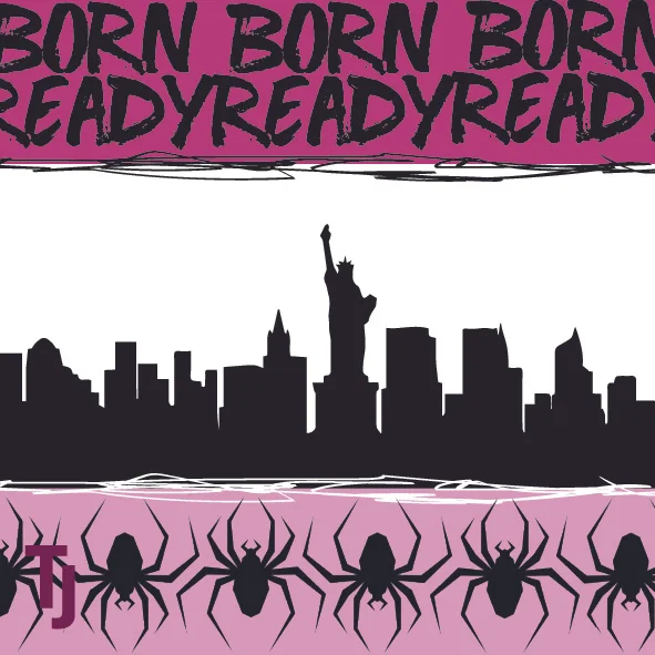 'Born Ready' Wallpaper Swatch