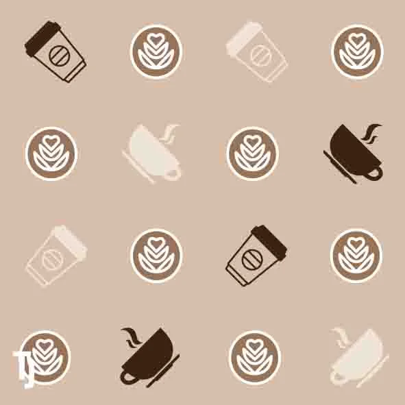 'Coffee' Wallpaper Swatch