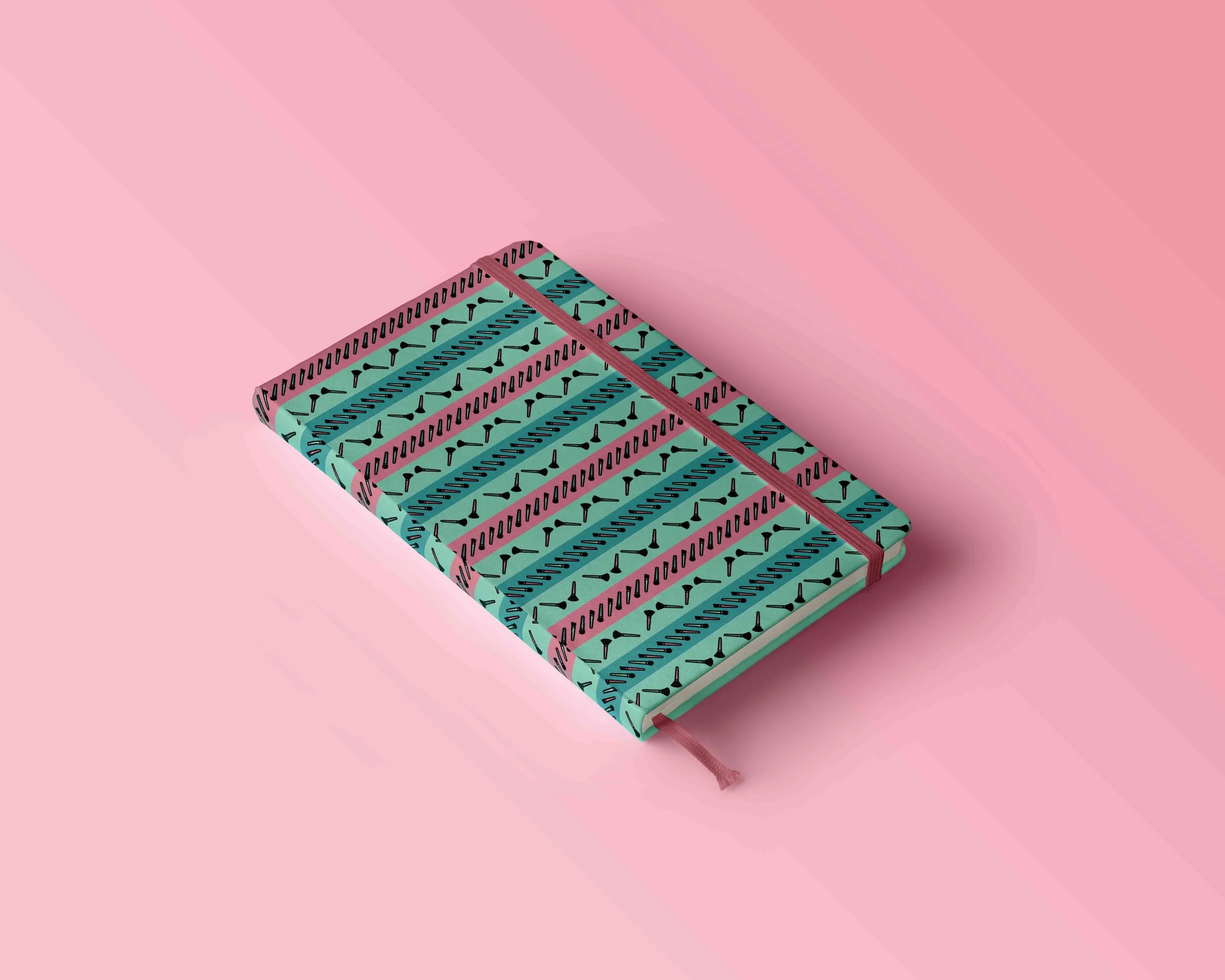 'Make Up Brushes' Notebook