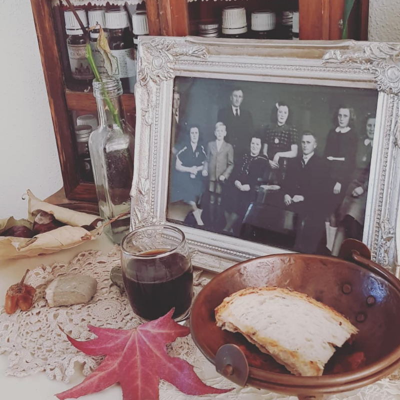 Mijn voorouderaltaar met dagelijks offer