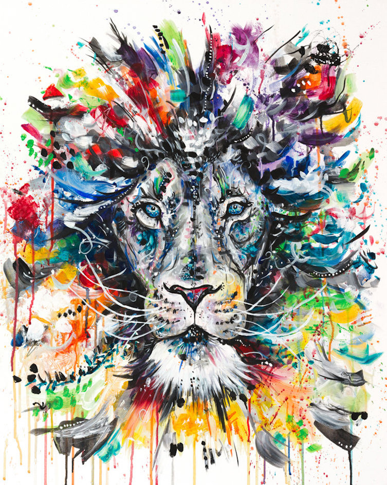 The Psychedellic Lion