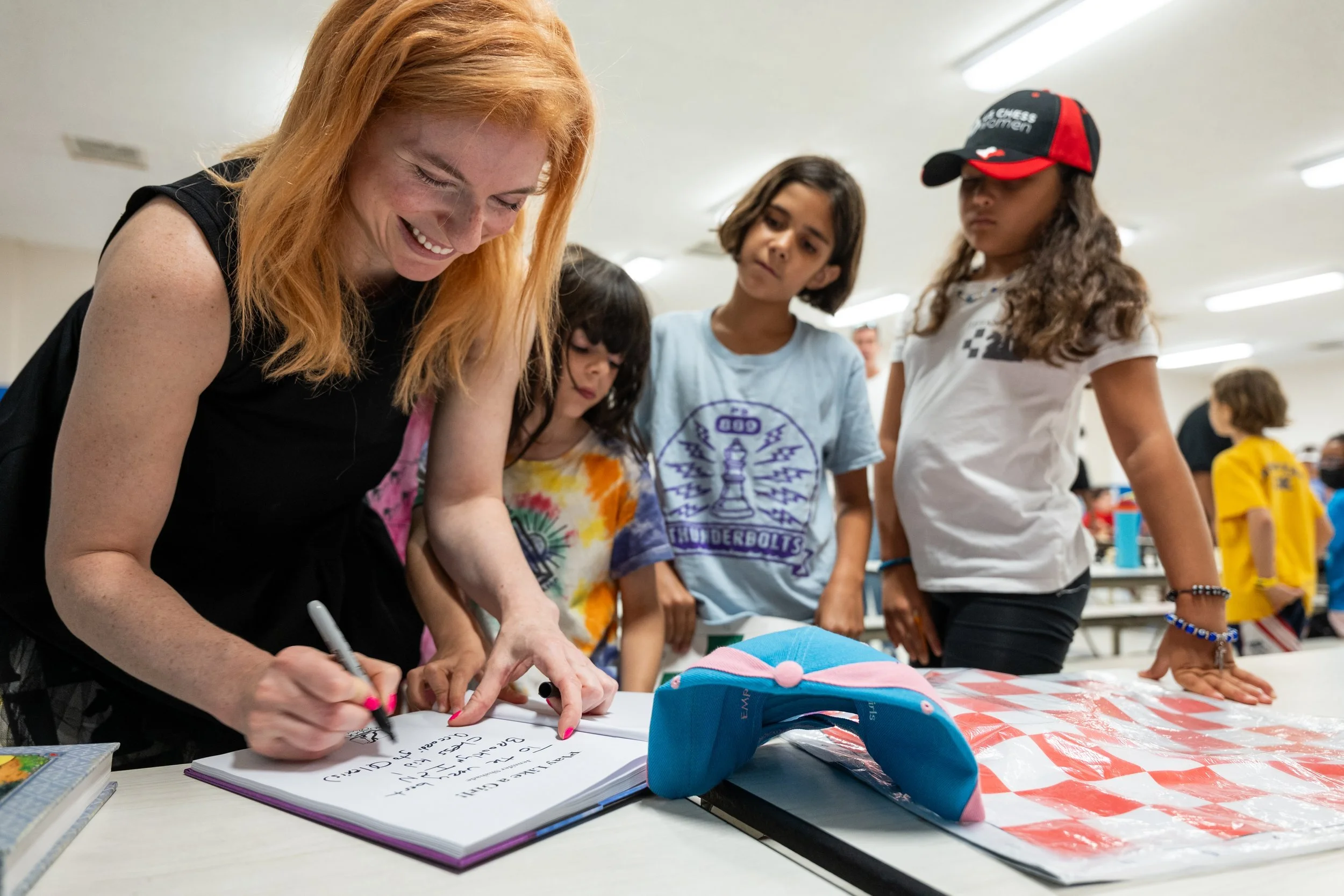 WGM &amp; 2 Time US Women's Champion Jennifer Shahade Visits ICN Summer Camps!