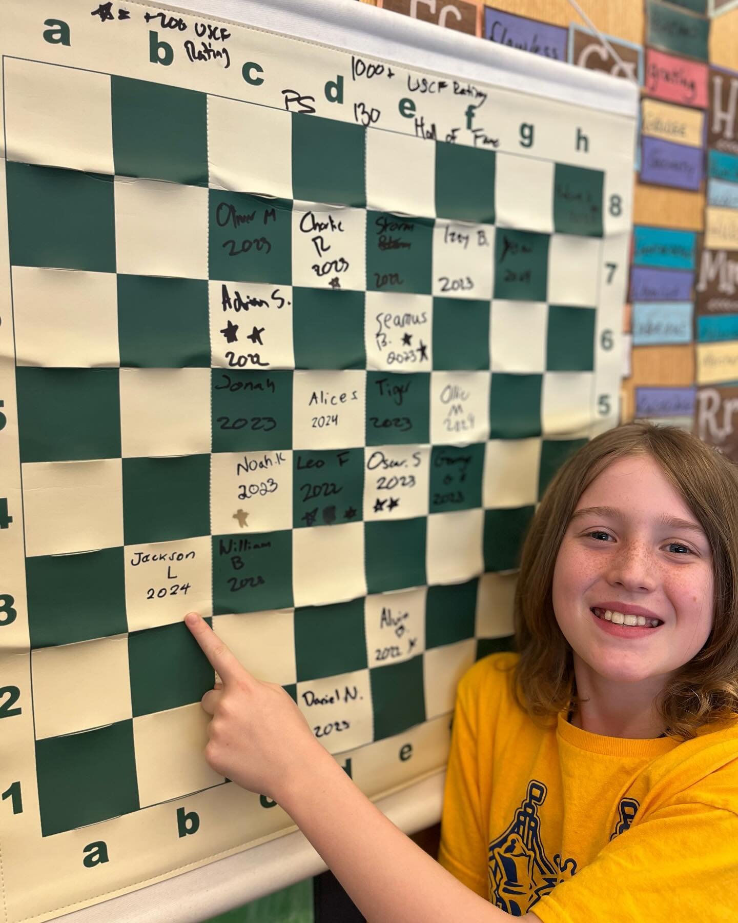 Time to celebrate! 

Congratulations to Jackson for breaking 1000 this past weekend at Grand Prix! 

Shoutout to Oscar for breaking 1400 at EQ ⭐️⭐️

#1000plususcf #1400plususcf #ps130Kchess