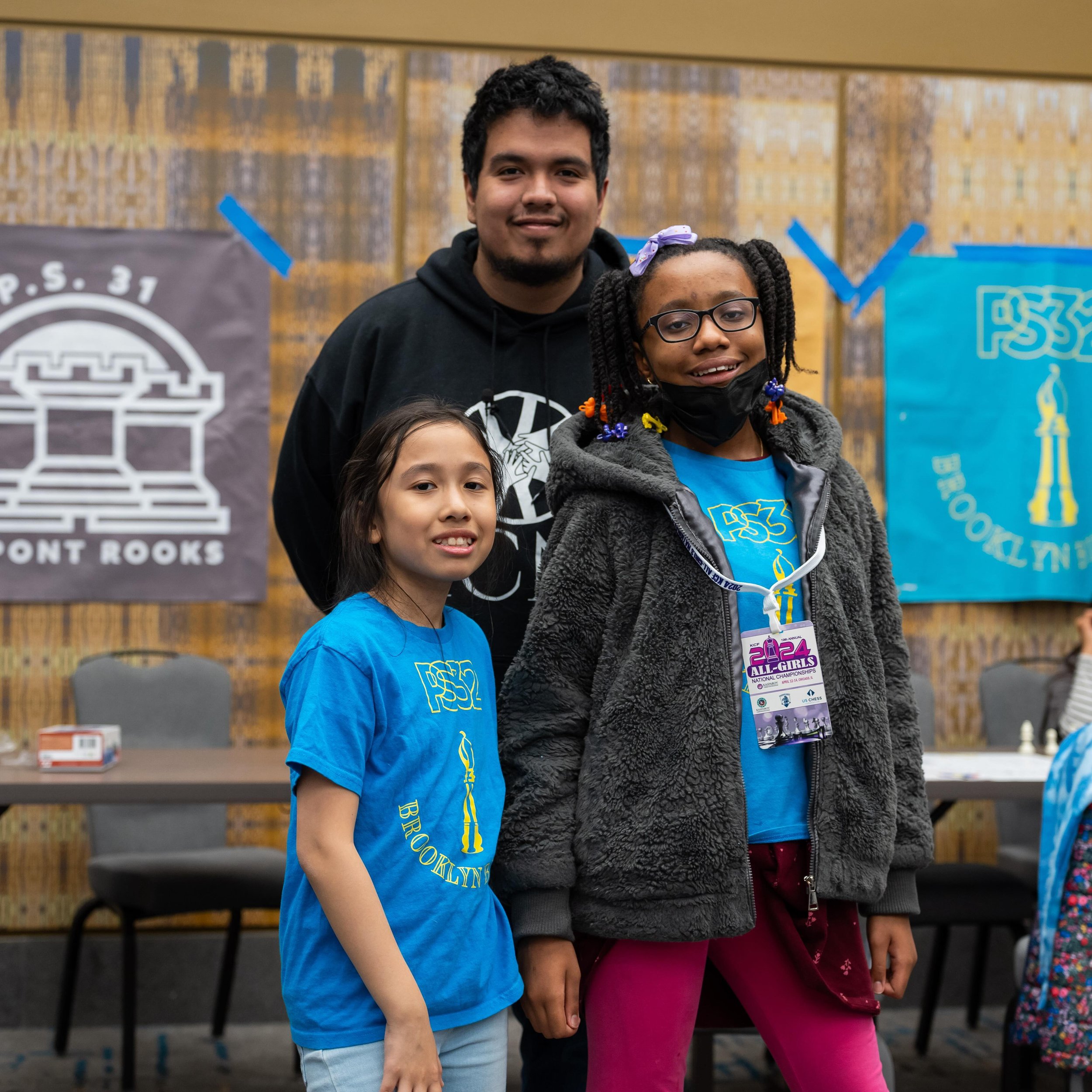 PS32 Brooklyn Bishops at the All-Girls National Championship! #ps32chess