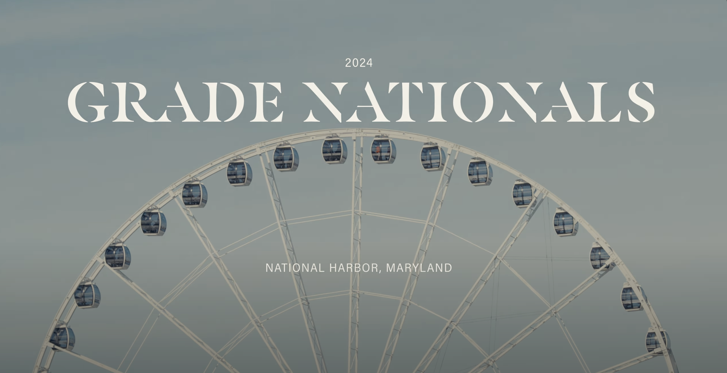 2024 Grade National Harbor Maryland Video Recap