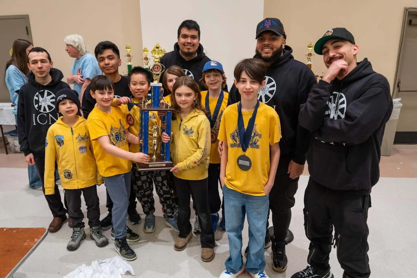 PS 130 Brooklyn are the 2026 NYS Elementary Championship winners!!!

Grayson and Adrian win 1st and 2nd place individually in the Championship section. 

Forever legends 🦁 LETS GO LIONS
