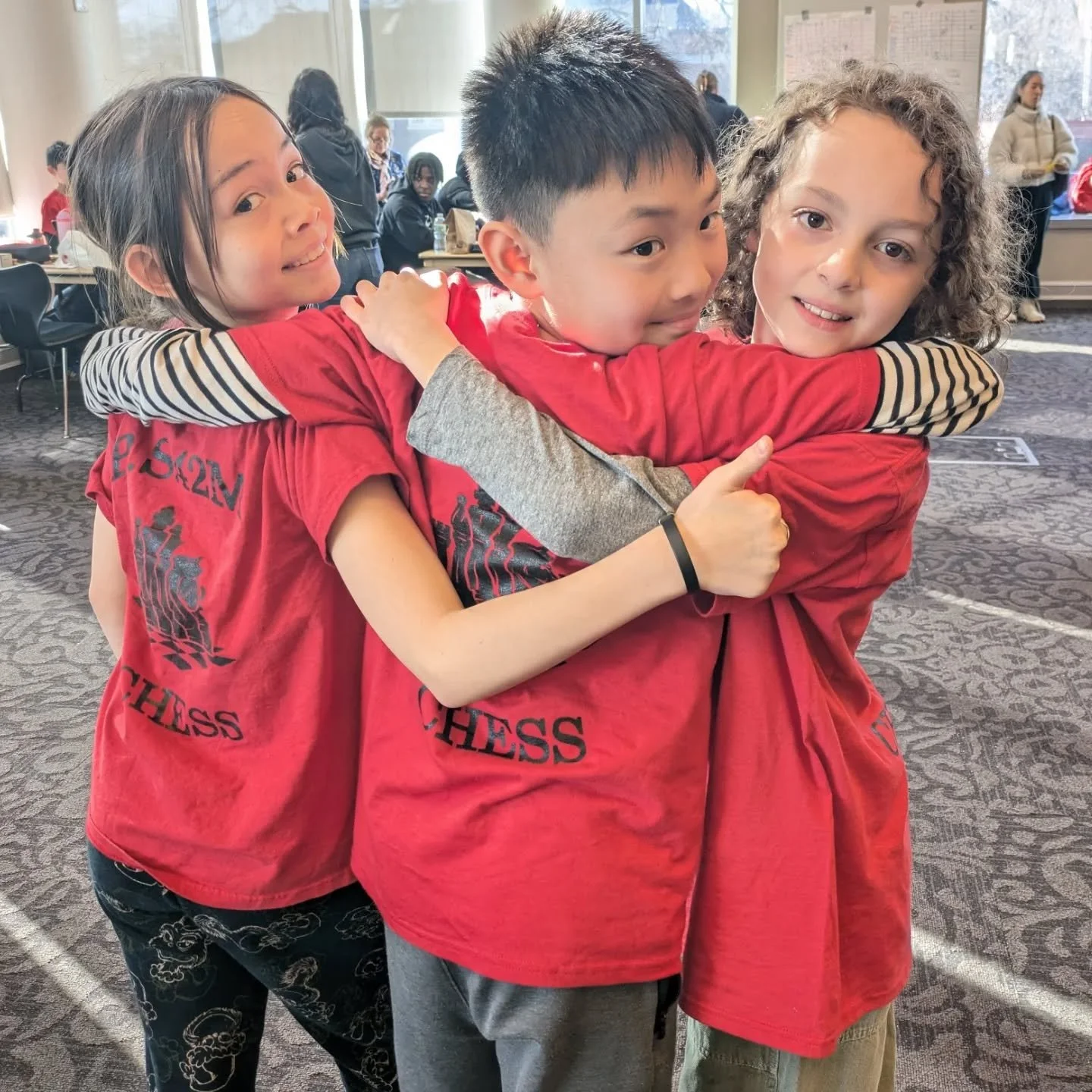 Shout-out to Amaia, Max and Roman for another successful showing to Saratoga States! (K-5 u600:&nbsp;Amaia Brown (3 points), Max Chong (3.5 points), and K-5 u1400:&nbsp;Roman De Los Reyes (2 points))

As fifth graders, they will all be graduating thi