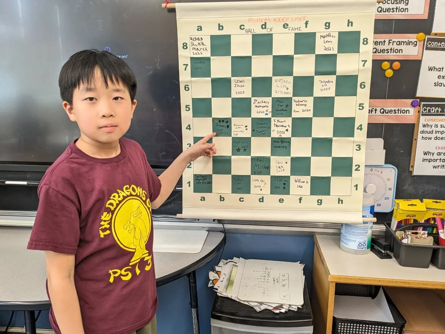 Join us in congratulating Isaac Noah Lui in a legendary achievement: he reached 2000 USCF rating! 👑 From his first Nationals chess championships as a first grader 4 years ago, in Columbus, Ohio, he is now the highest rated player in our chess club &