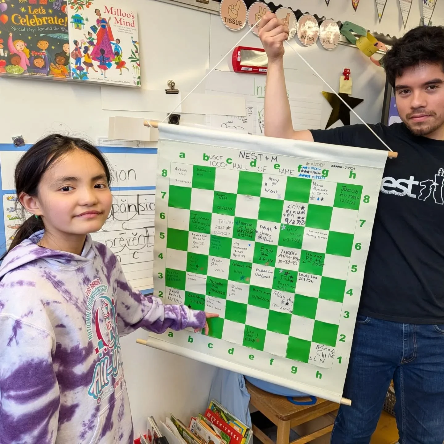 Congratulations Jeanine!! Splendid job on winning 1st place trophy at the monthly Team Tournament and reaching peak 1053 rating! 💪

#1000plususcf