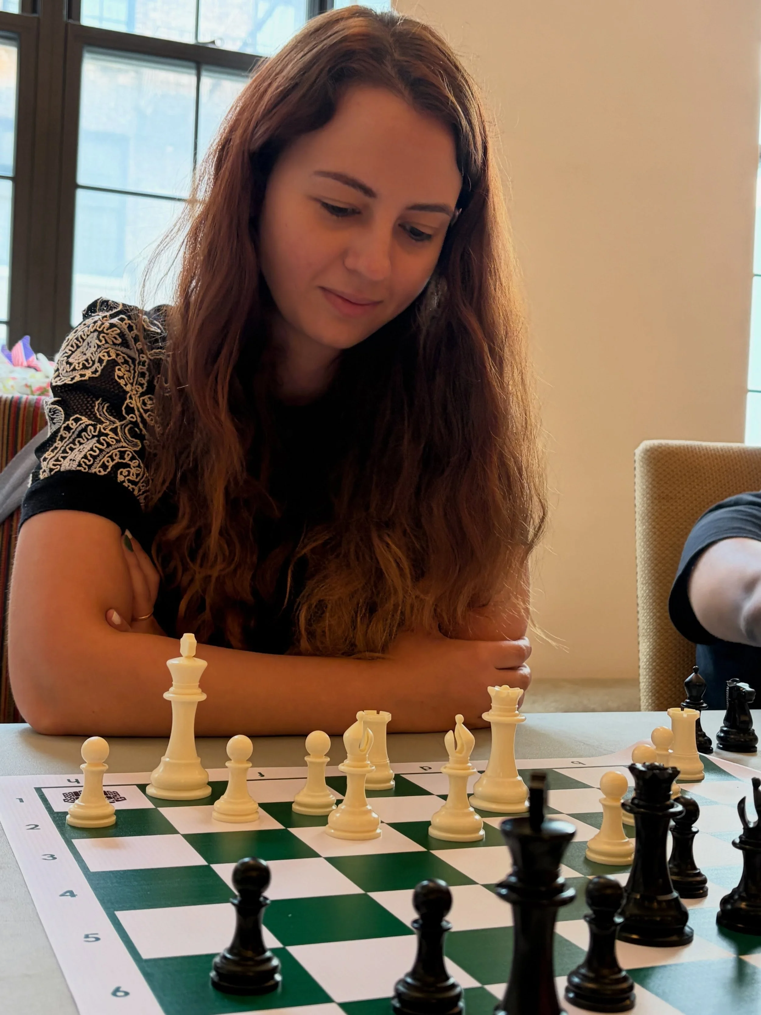 It was wonderful to welcome WFM Maria Manelidou as a guest at our Elite Training Camp in NYC. 

Born in Tbilisi, Georgia &amp; raised in Kavala, Greece, @chessbutterfly started playing chess at the age of 8 and was an 8-time Greek National Champion a