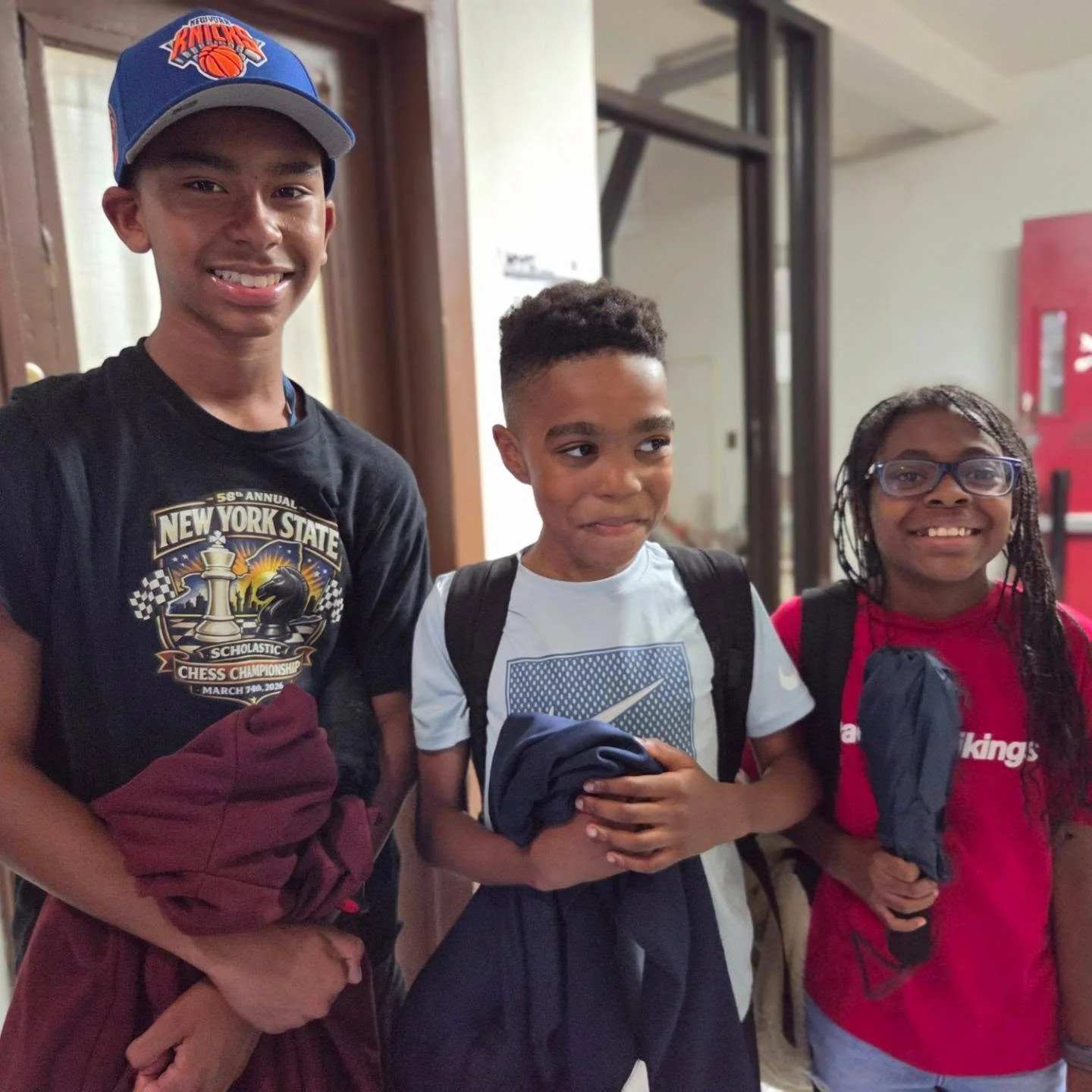 Congrats to Ayden, Maxwell, and Nia, who were all selected as awardees for the 2026 Maurice Ashley Fellowship! All three have been fixtures with us all summer, and we are proud of them and their accomplishments!