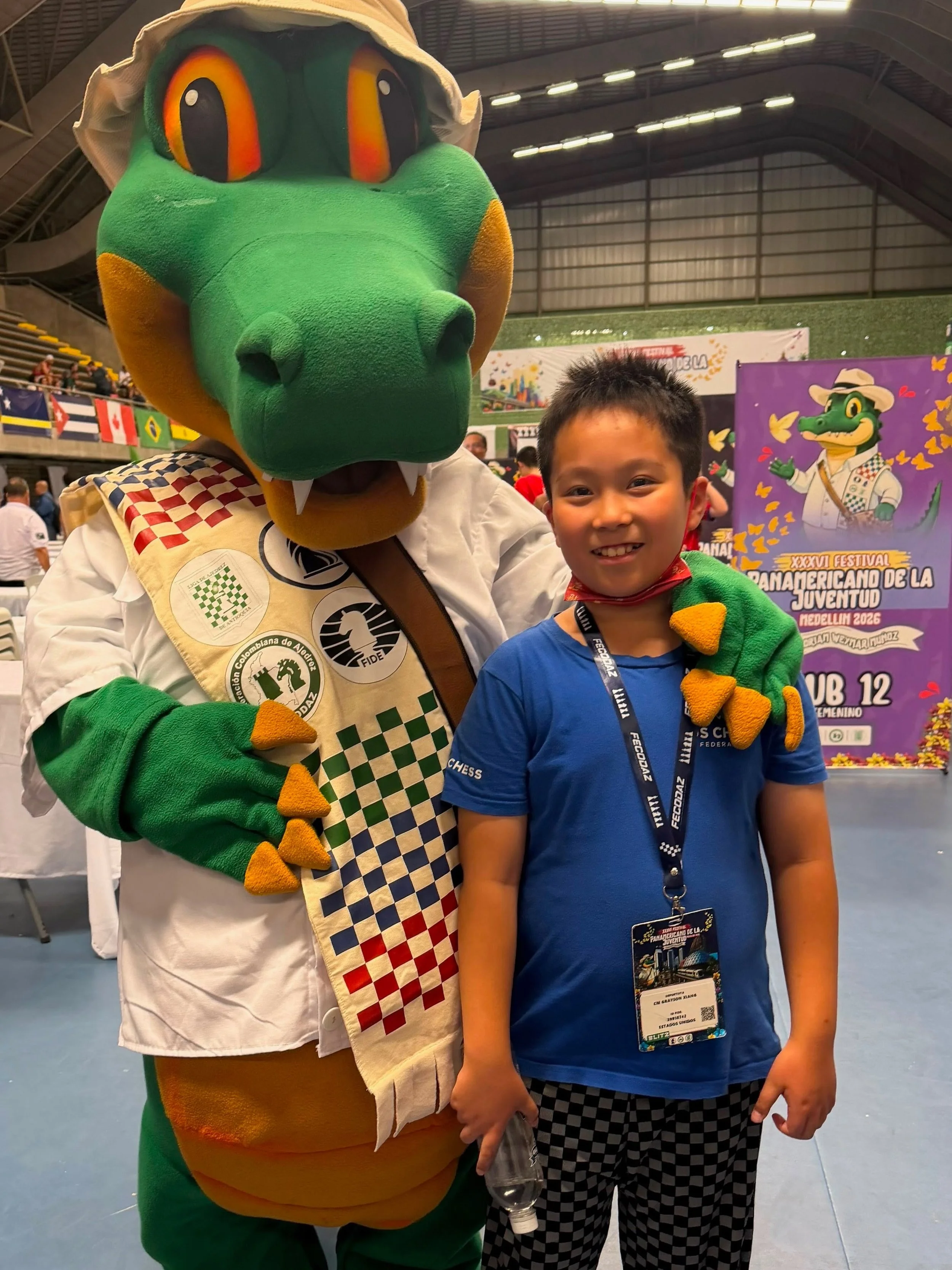 Congratulations to PS 130K Grayson for winning the U10 section at the 36th Pan American Youth Chess Festival 2026 with a monster 8/9 points!