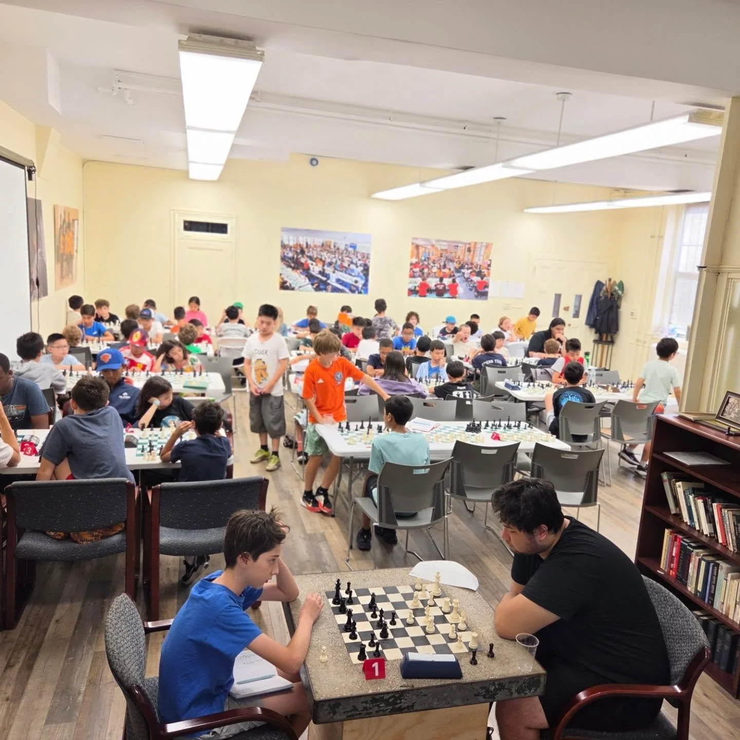 Our Elite Camp is still humming along with 80 campers daily, ranging from 1200 USCF (minimum peak requirement) all the way to Expert and Master level. 

It is wonderful to see the best scholastic players come train every week!