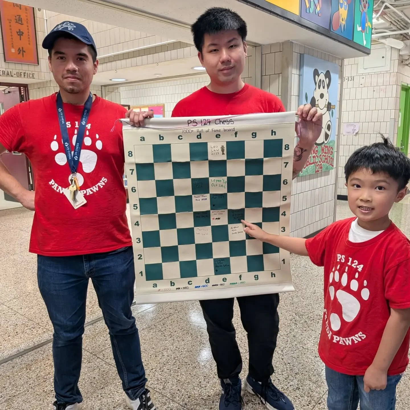 Congratulations to Oliver, who broke 1200+ right before school started! 💪⭐ Cementing his title as the highest rated Panda Pawn! @panda124pta
