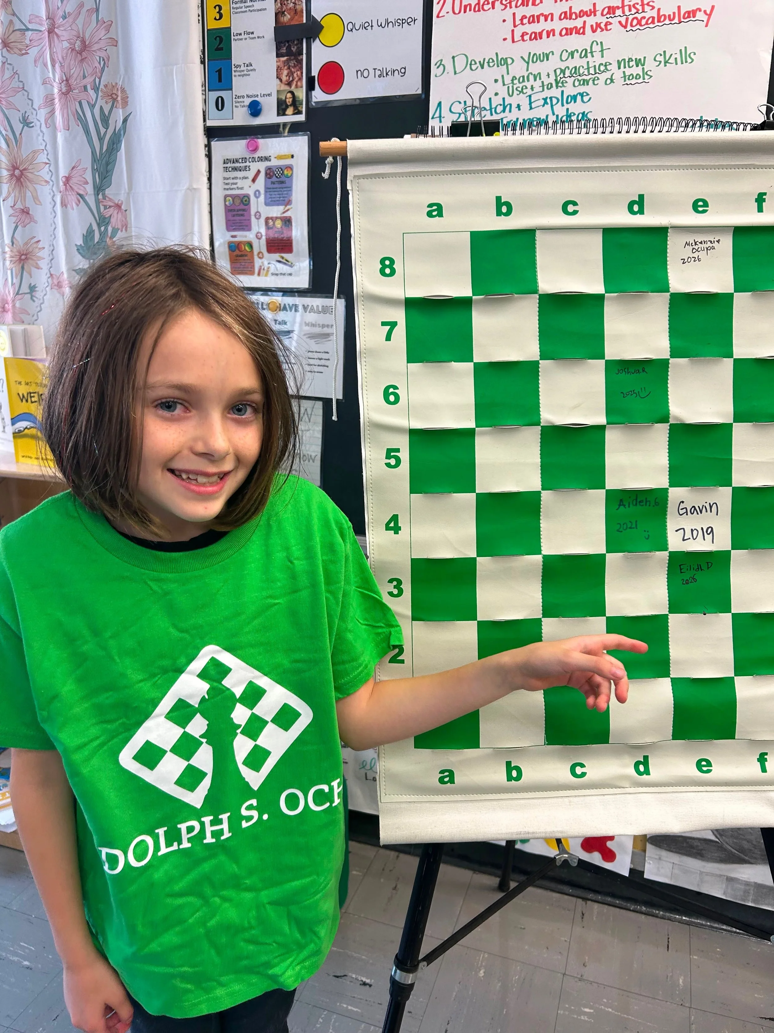 Shoutout to Eilidh for putting in the work and showing huge improvement over the summer, starting this school year with a rating of 1131 💪 #HOF #USCF #1000+