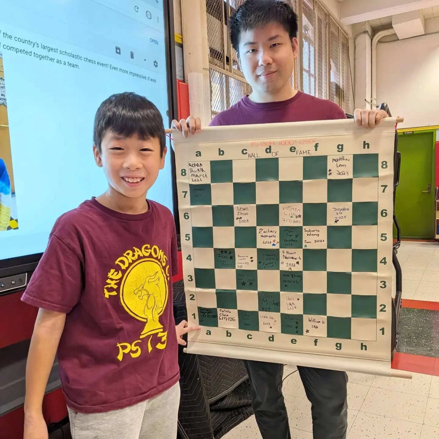 Congratulations to Jordan and Jayden, for breaking 1200+ and 1400+ USCF ratings respectively! 💪 We have a very promising year ahead of us for our Elementary Championships team! ⭐⭐

#1200plususcf #1400plususcf #1000plususcf