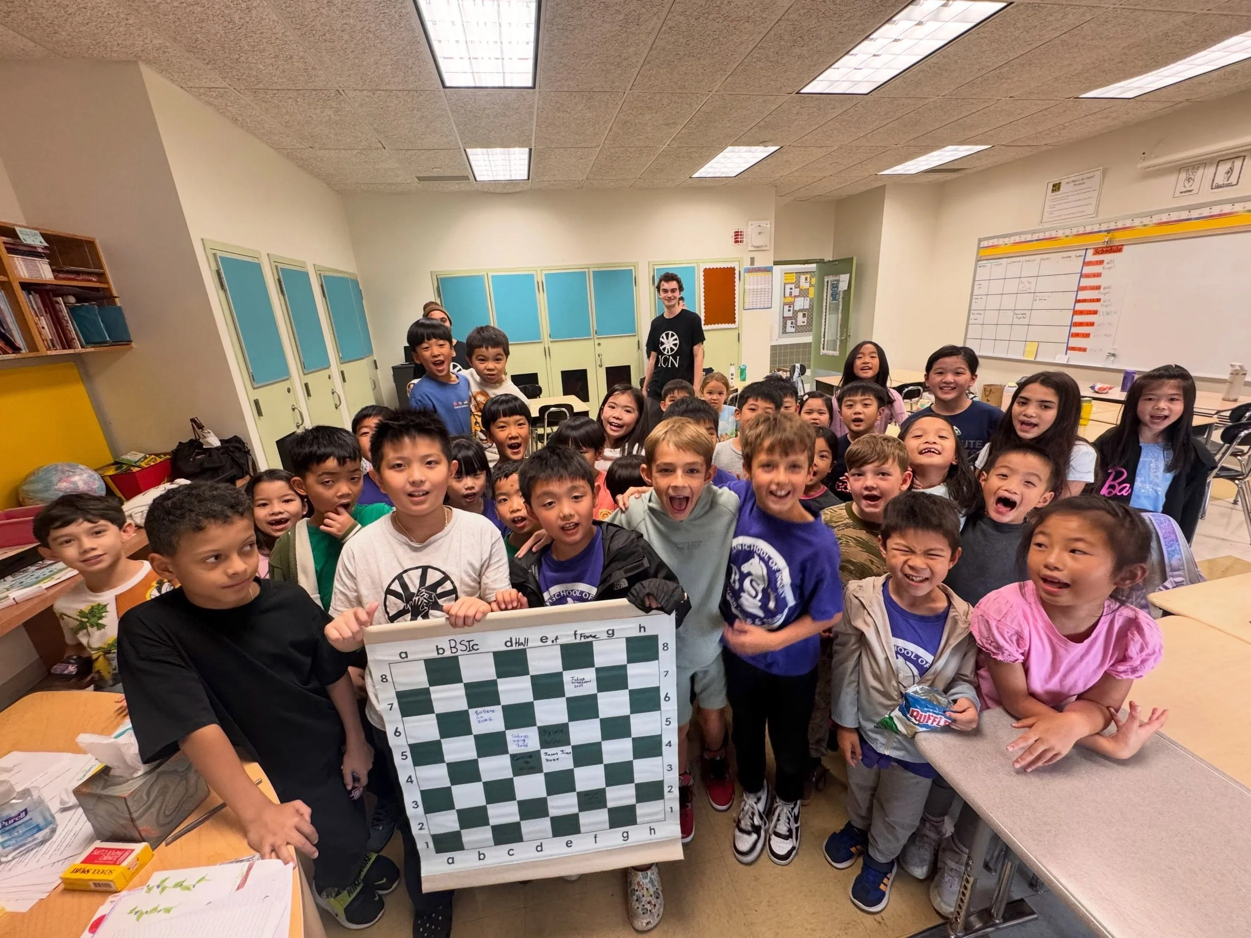 Join us in congratulating Gabriel Weng &amp; Eugene Lin from the BSI Chess Team, for breaking 1000+ USCF at Summer Chess Camp! #1000plususcf #bsichess #halloffame